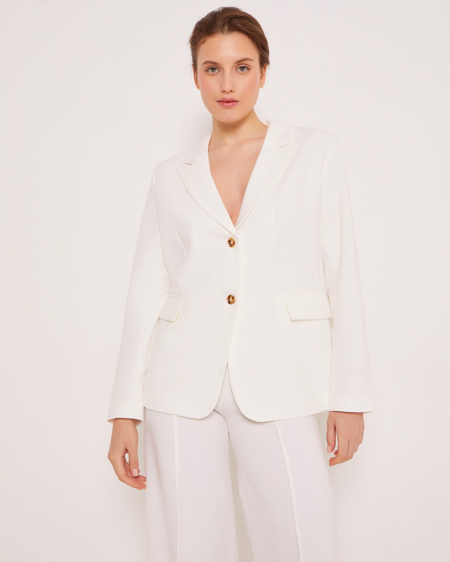 White blazer, White — photo 5