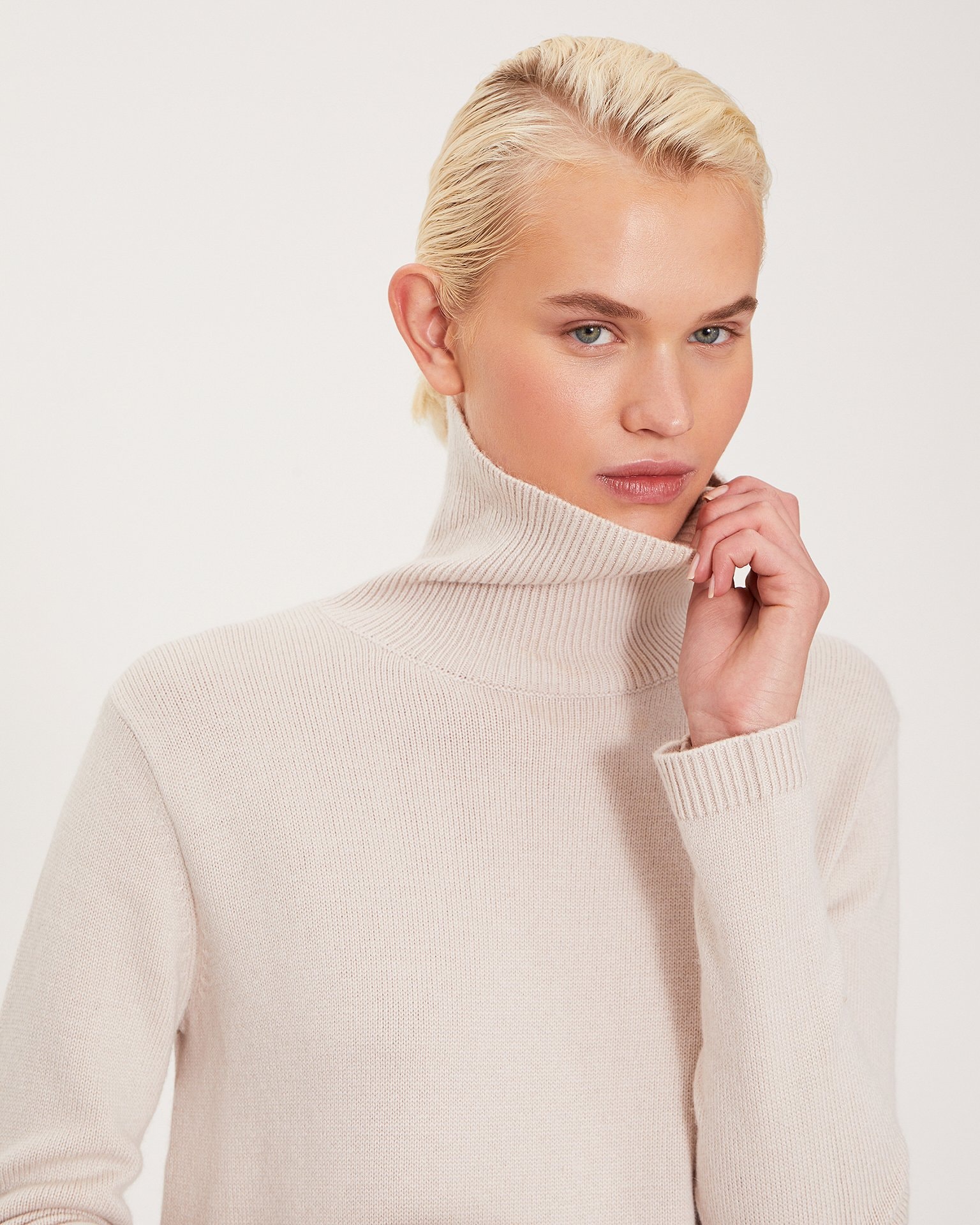 Set with Longline Jumper, Powder — photo 4
