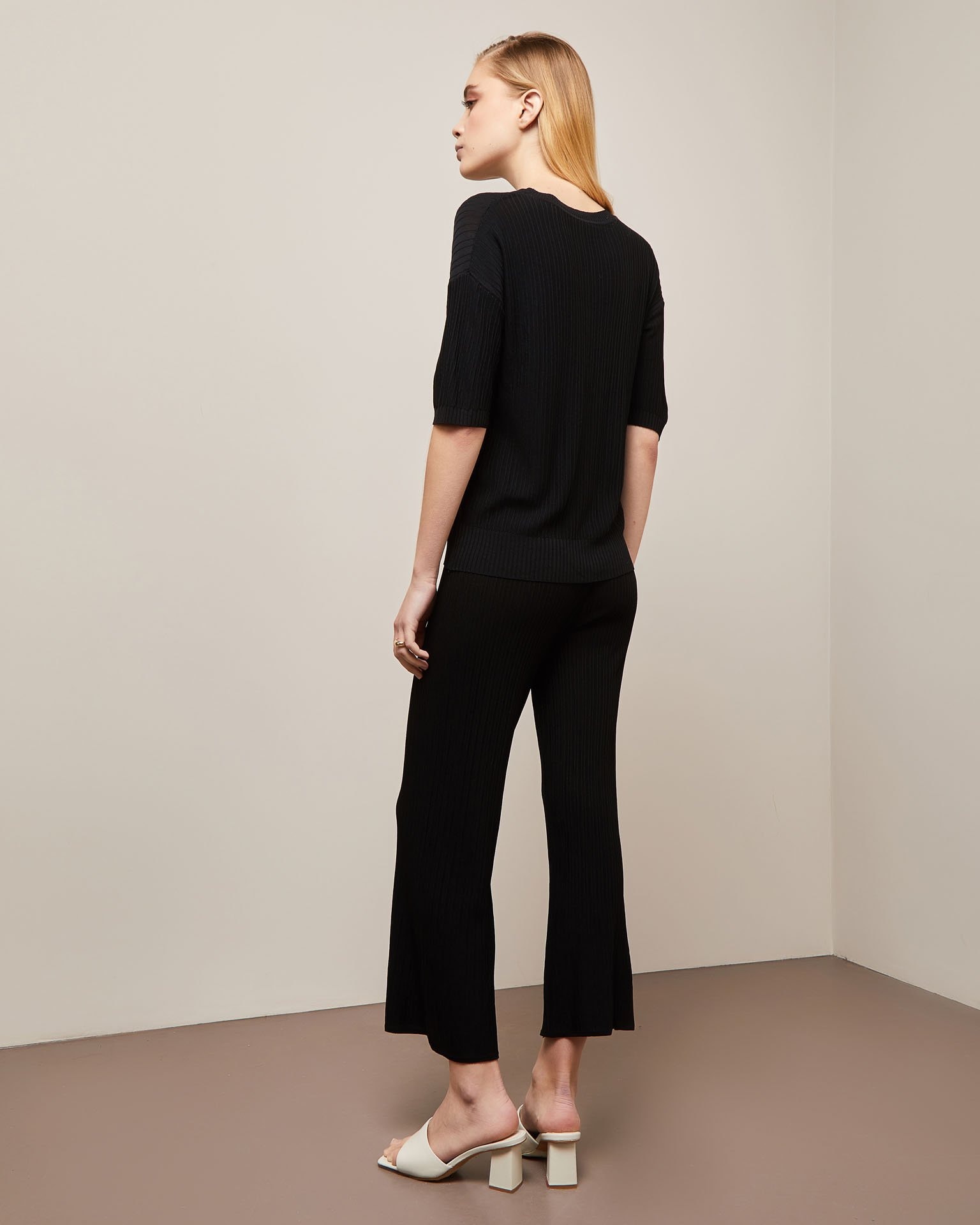 Culottes suit, Black — photo 3