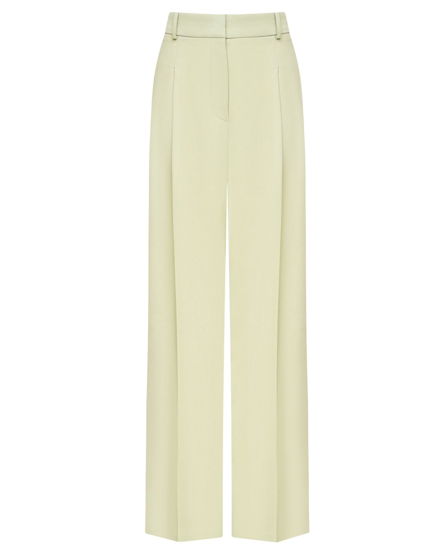 Straight wide-leg trousers, Mint