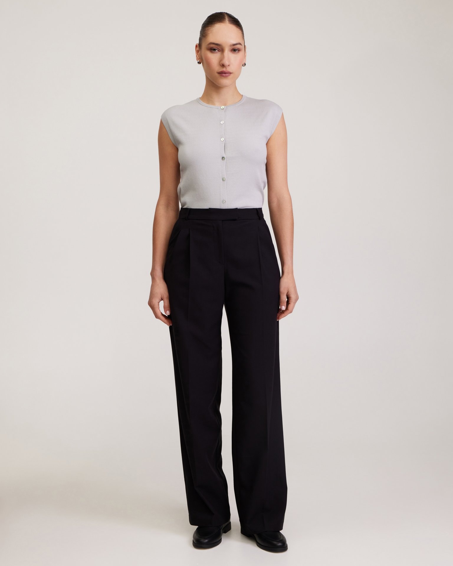 Classic black trousers, Black