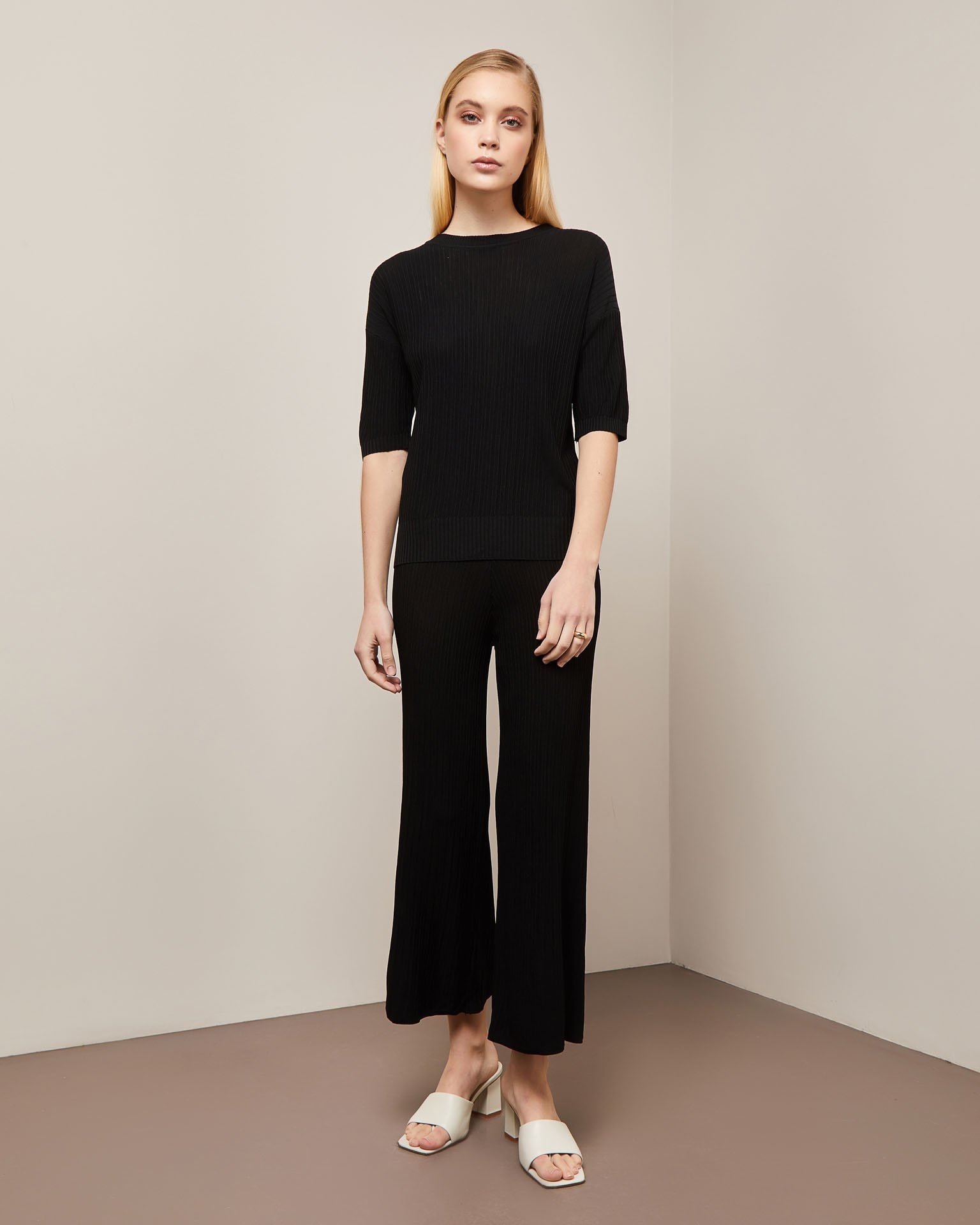Culottes suit, Black — photo 2