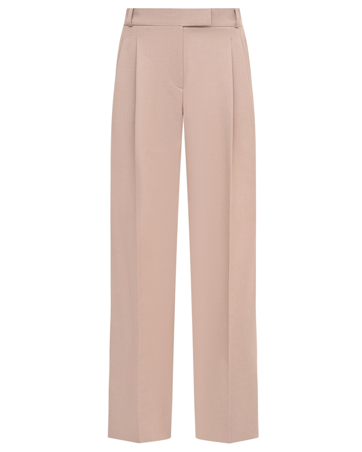 Beige classic trousers, Beige — photo 7