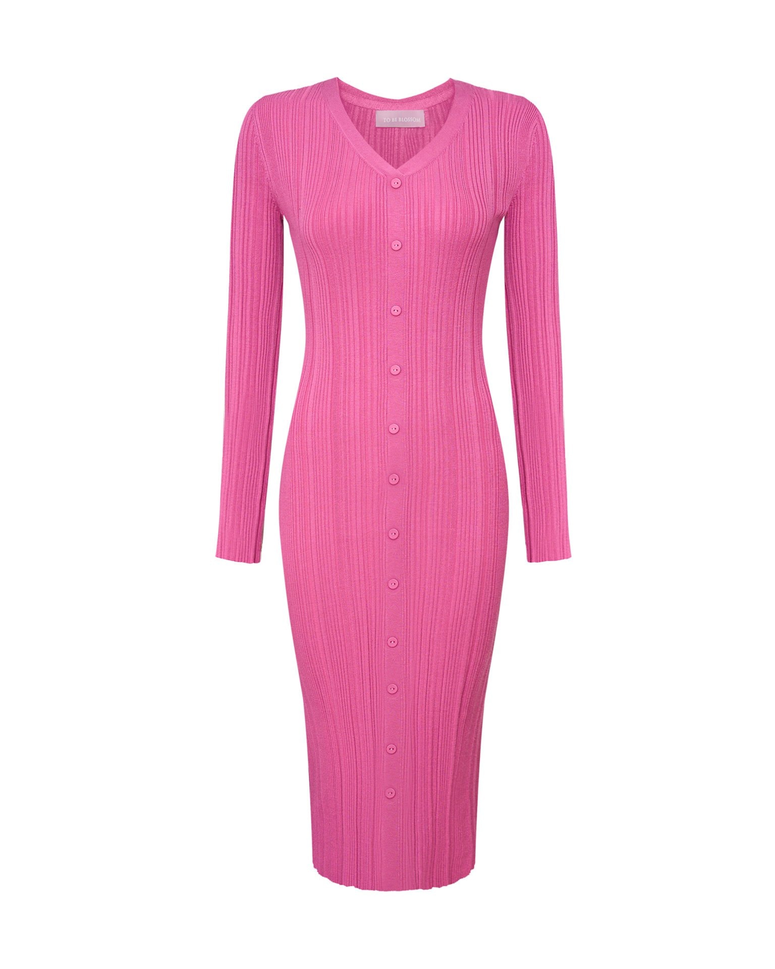 Fuchsia dress, Fuchsia — photo 6
