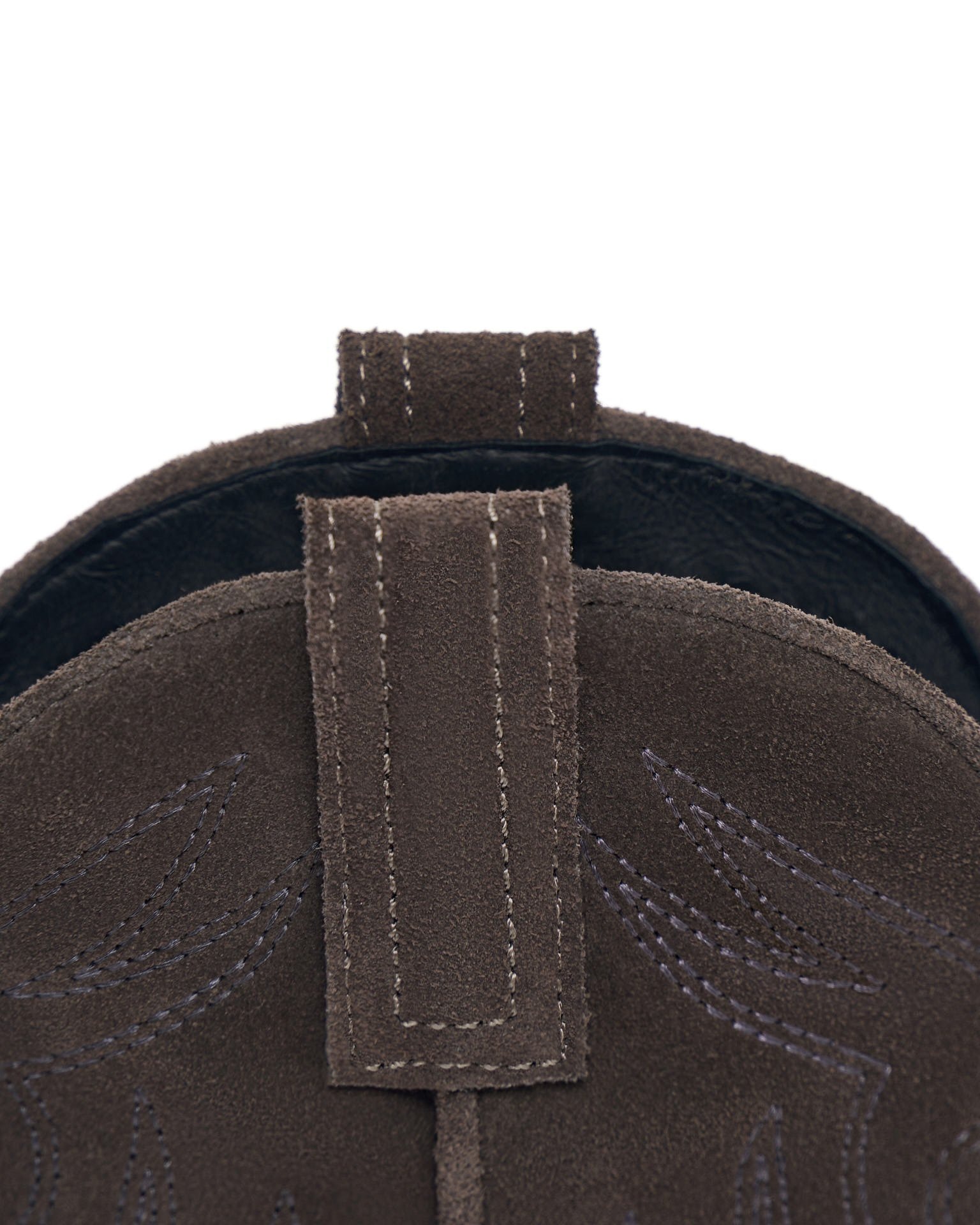 Suede Cossack boots, Grey-Brown — photo 9