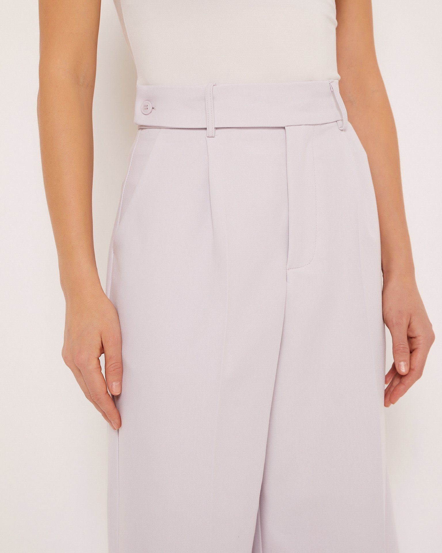 Relaxed trousers, Light Grey — photo 6