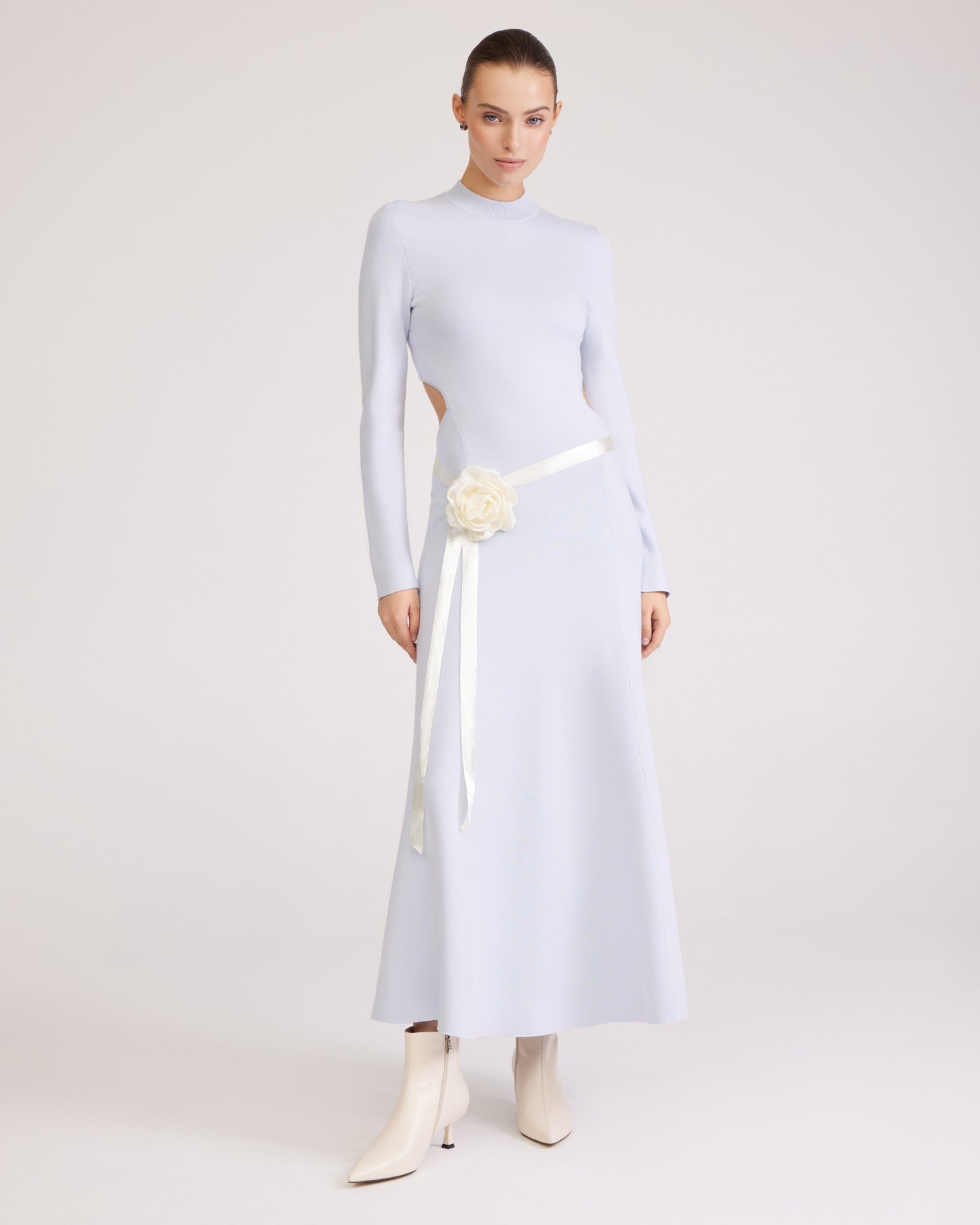 Sky blue dress, Blue — photo 4