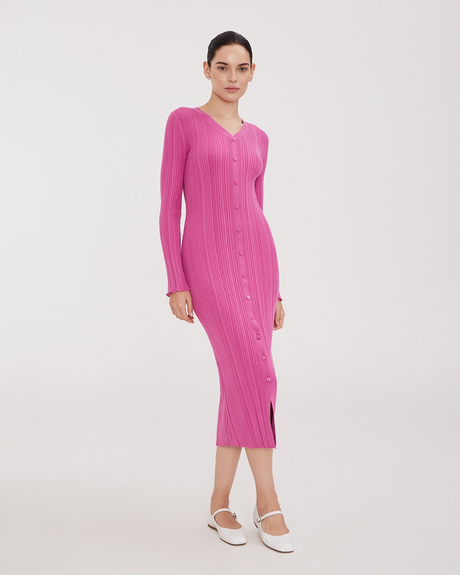Fuchsia dress, Fuchsia