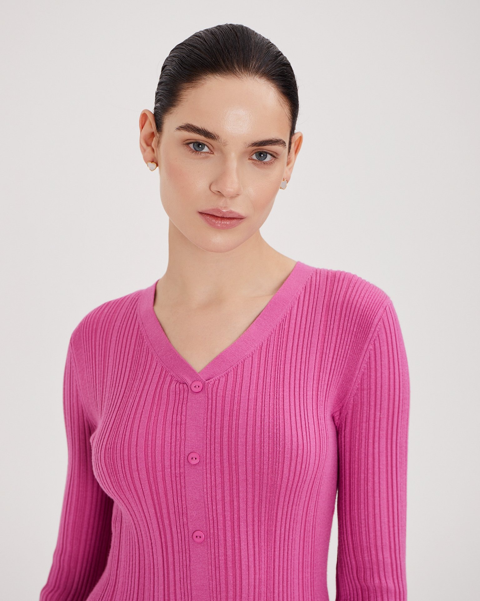 Fuchsia dress, Fuchsia — photo 4