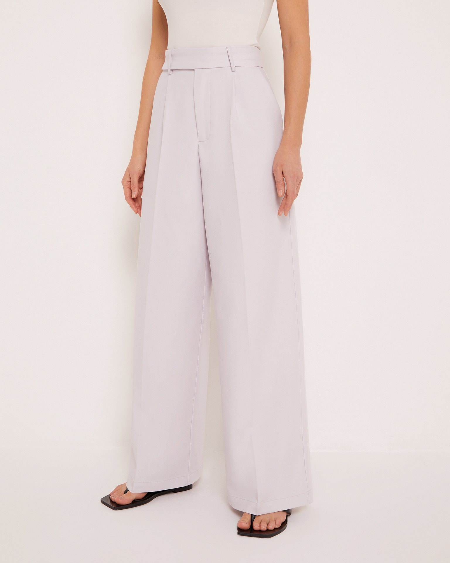 Relaxed trousers, Light Grey — photo 2