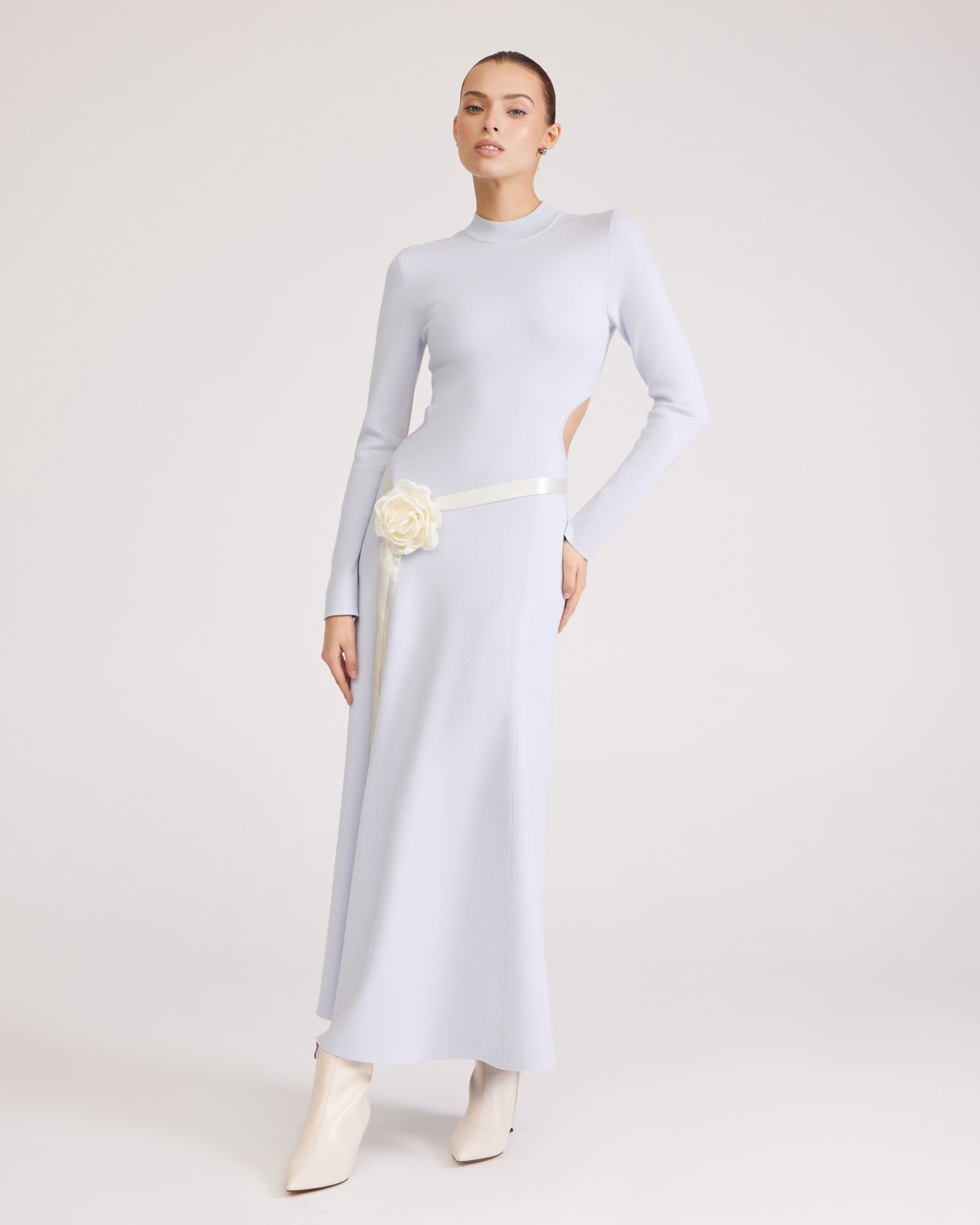 Sky blue dress, Blue — photo 2