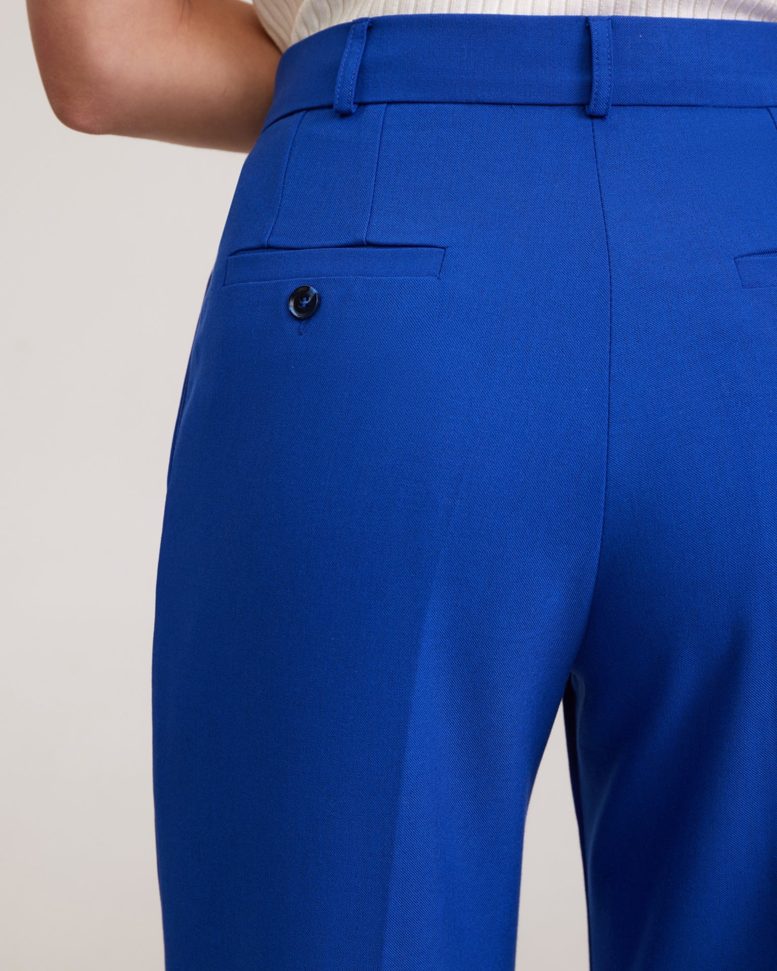 Trousers in electric blue, Blue — photo 7