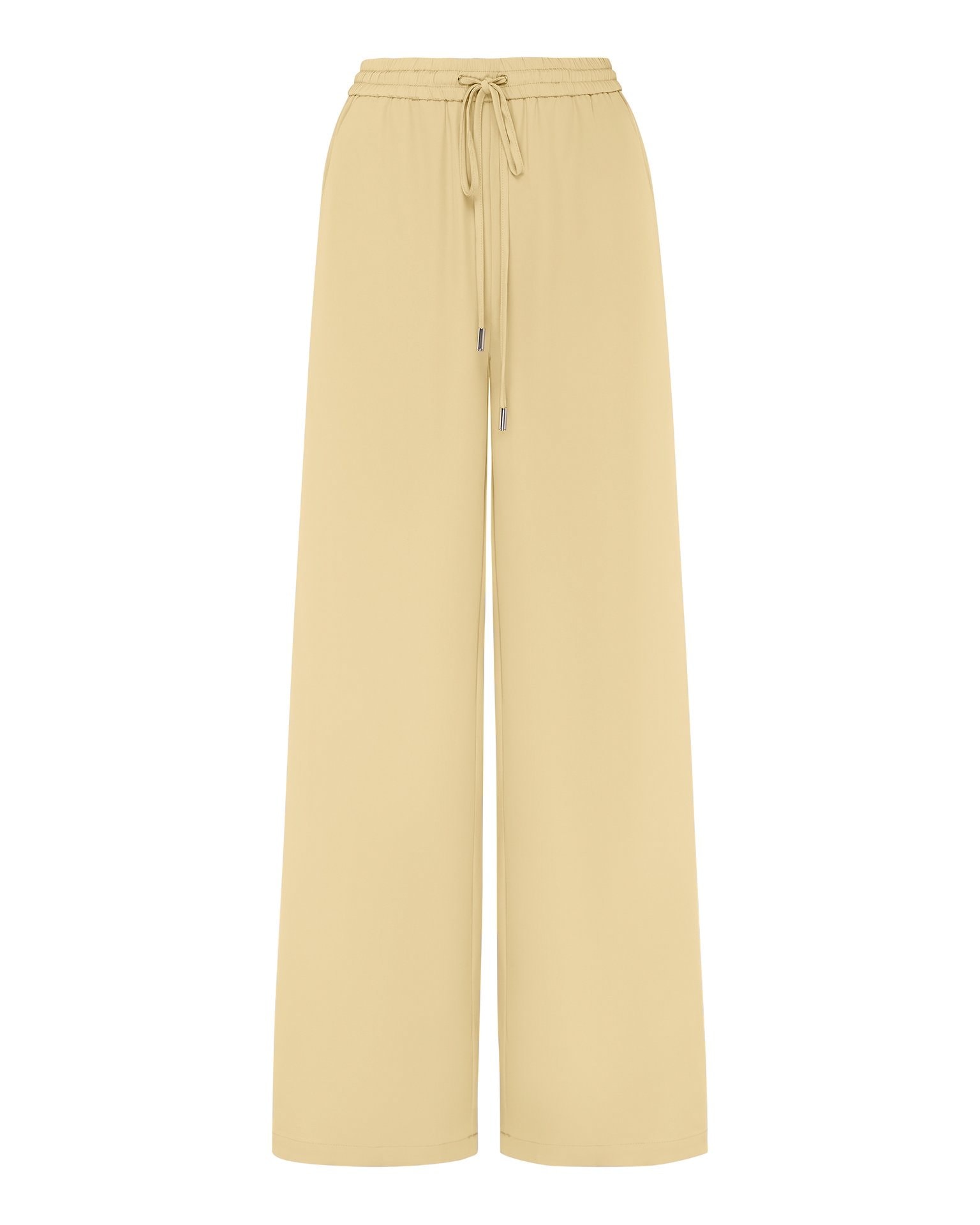 Loose-fit trousers, Olive — photo 6