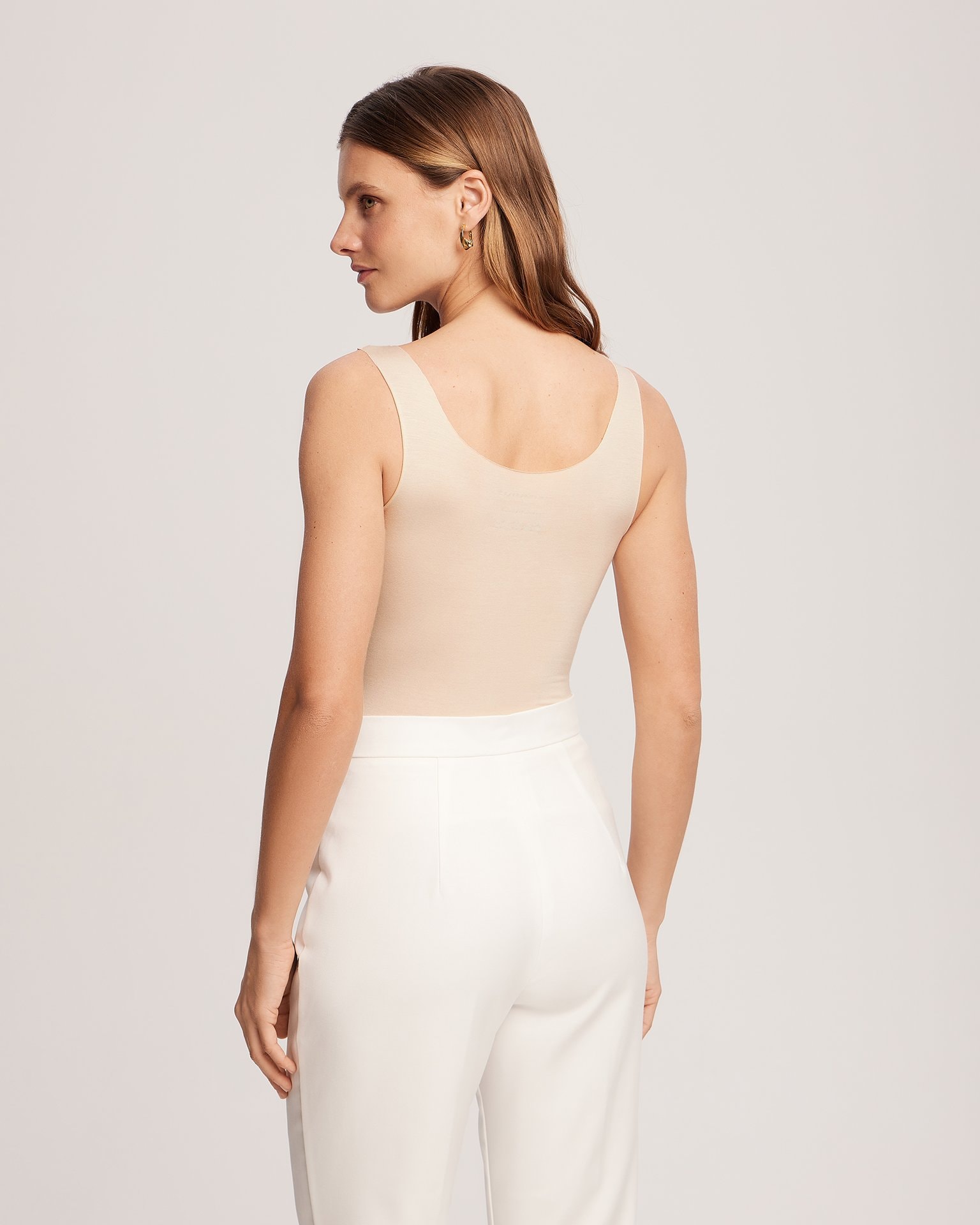 Tank top, Light Beige — photo 3