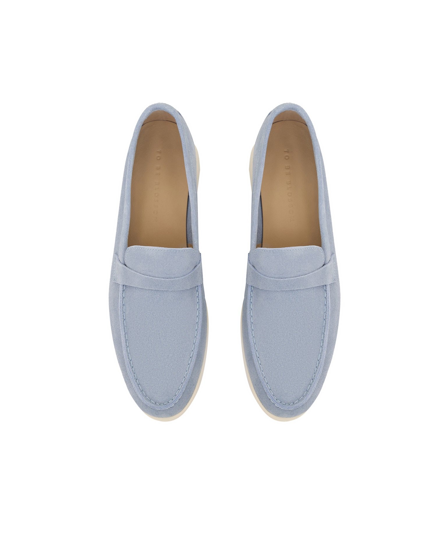 Blue loafers, Sky Blue