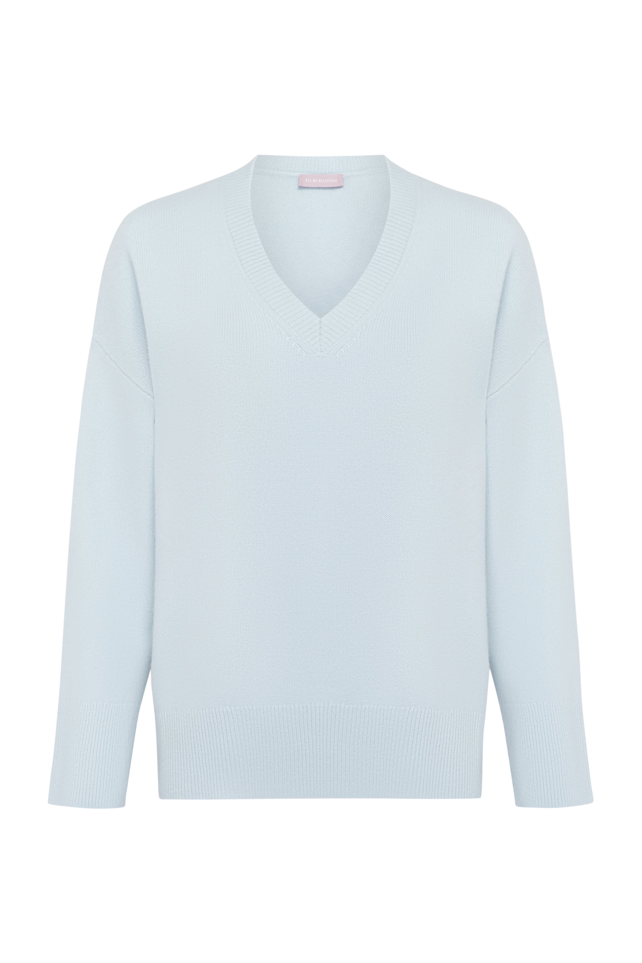 V-neck jumper, Blue — photo 6