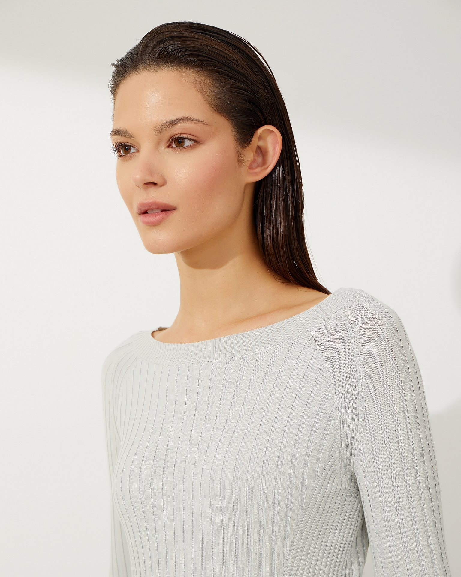 Viscose turtleneck, Mint — photo 4