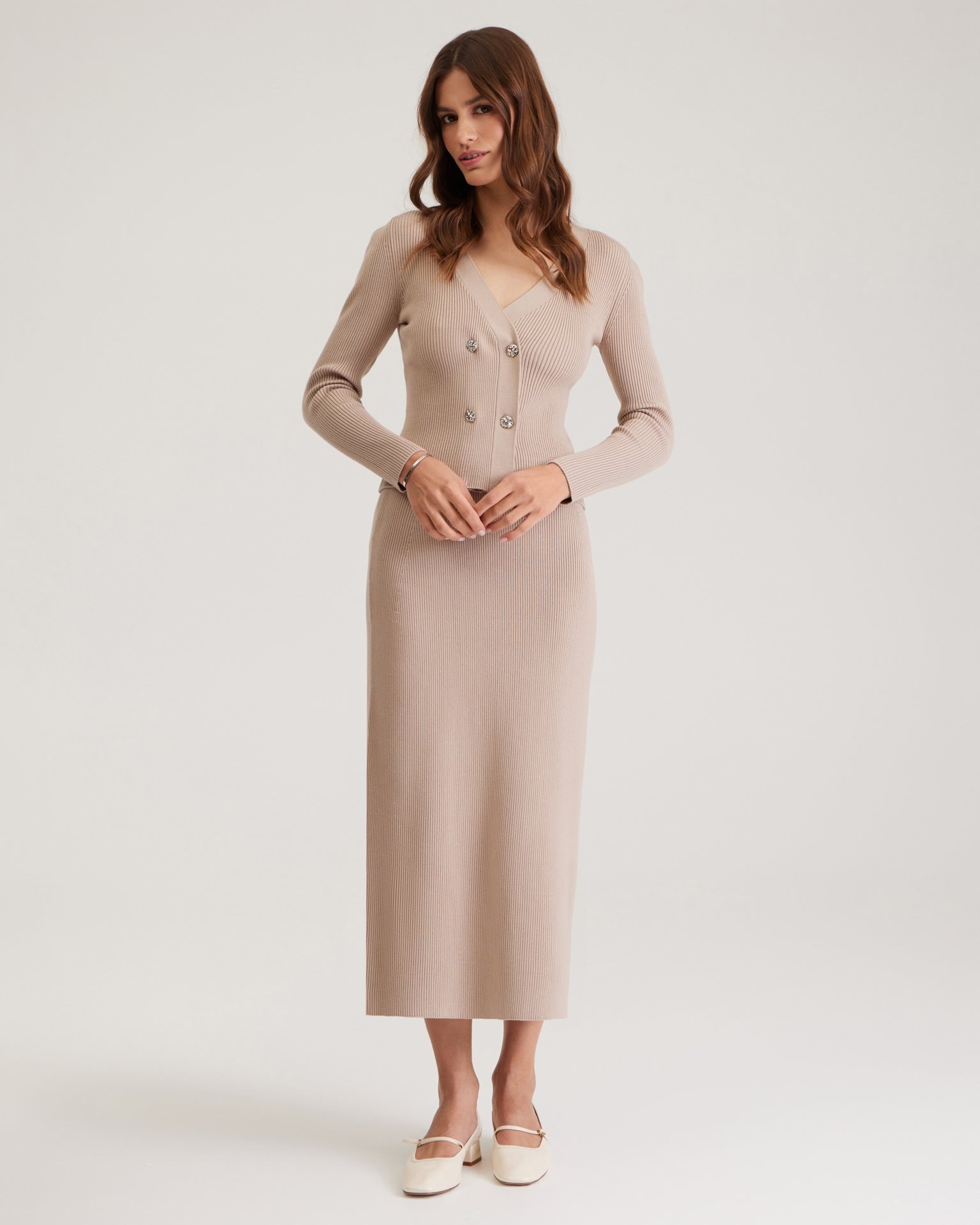 Powder-Coloured Set, Beige