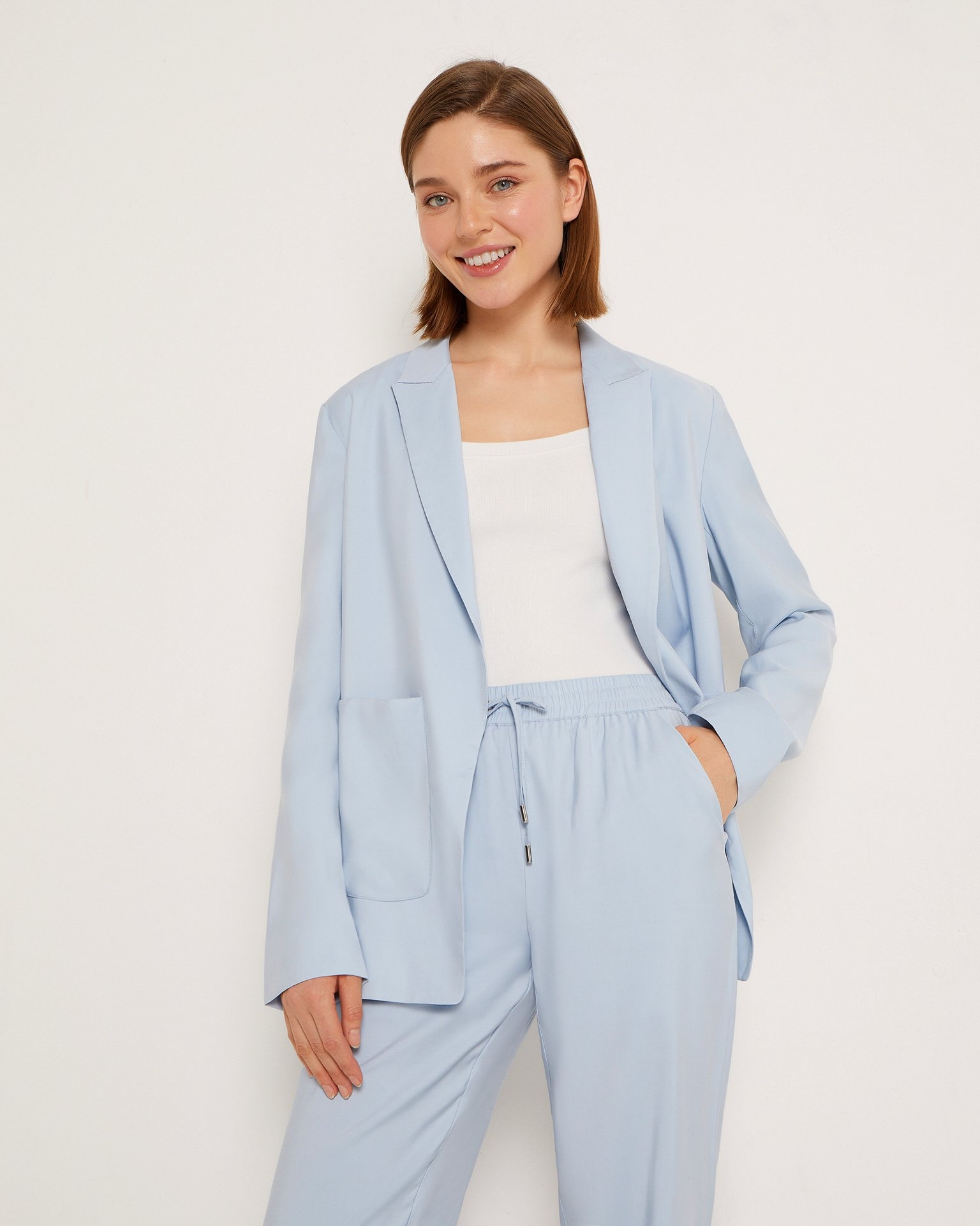 Blue jacket, Blue — photo 5