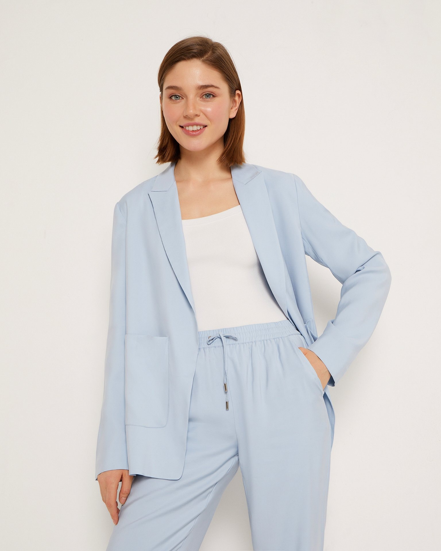 Blue jacket, Blue — photo 2