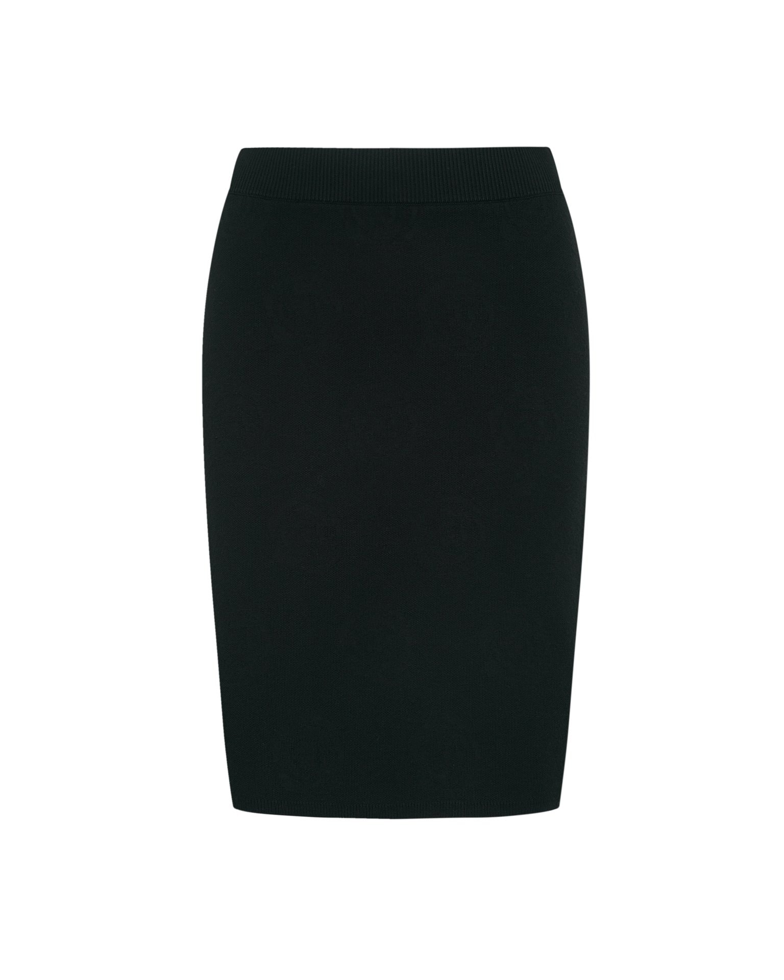 Knit mini skirt, Black — photo 6