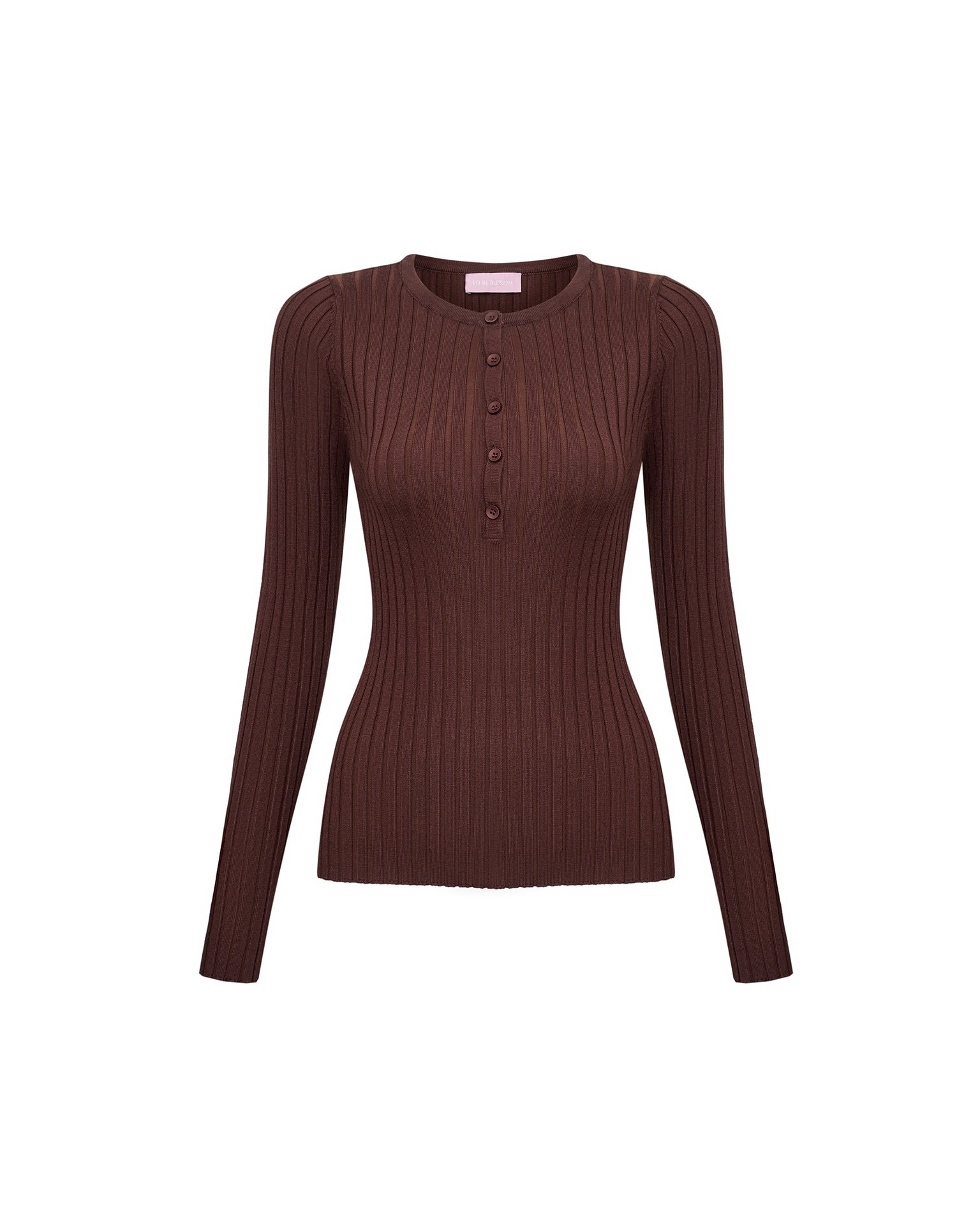 Long-sleeved jumper, Brown
