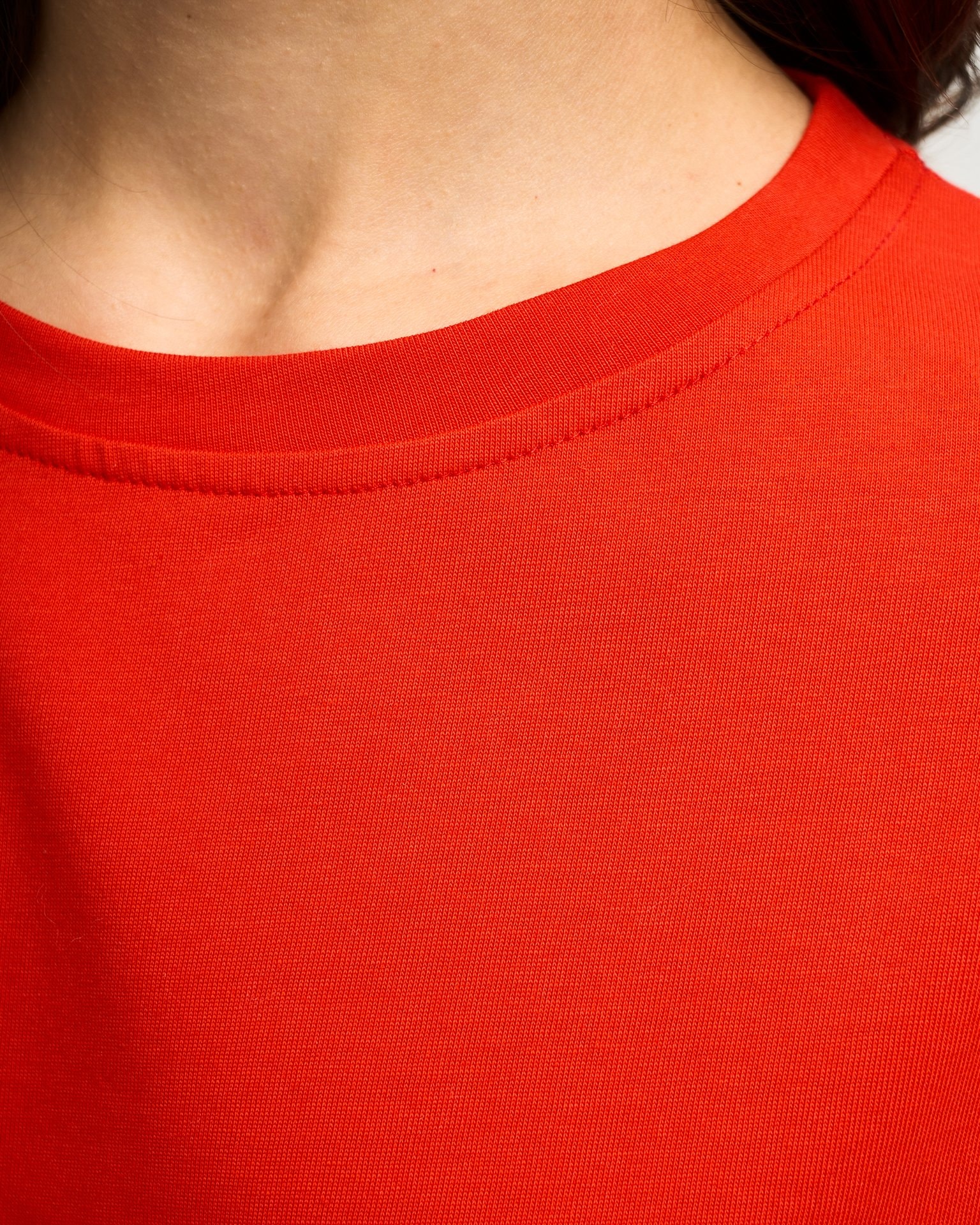 Basic red T-shirt, Red — photo 4