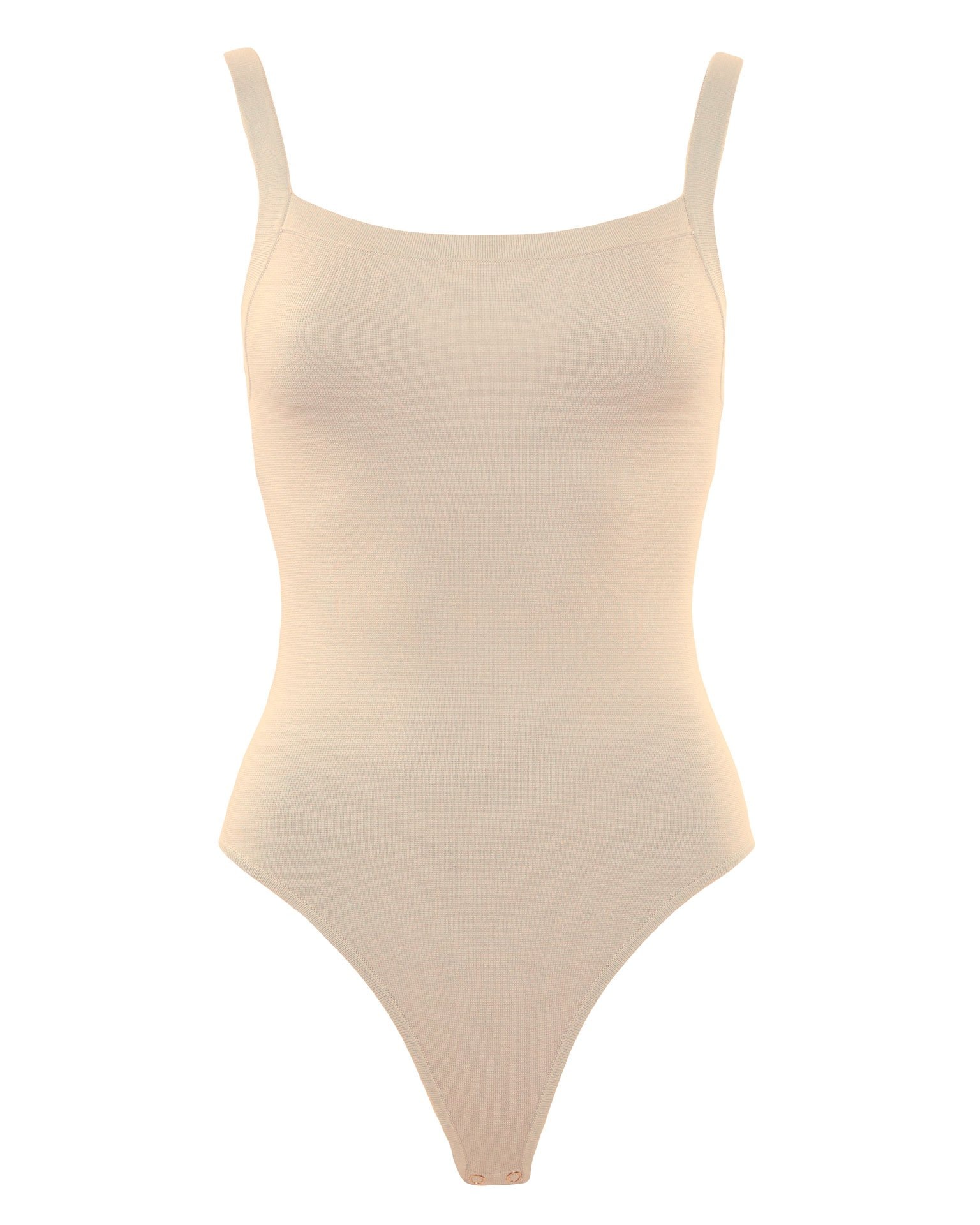 Beige halter-neck bodysuit, Beige