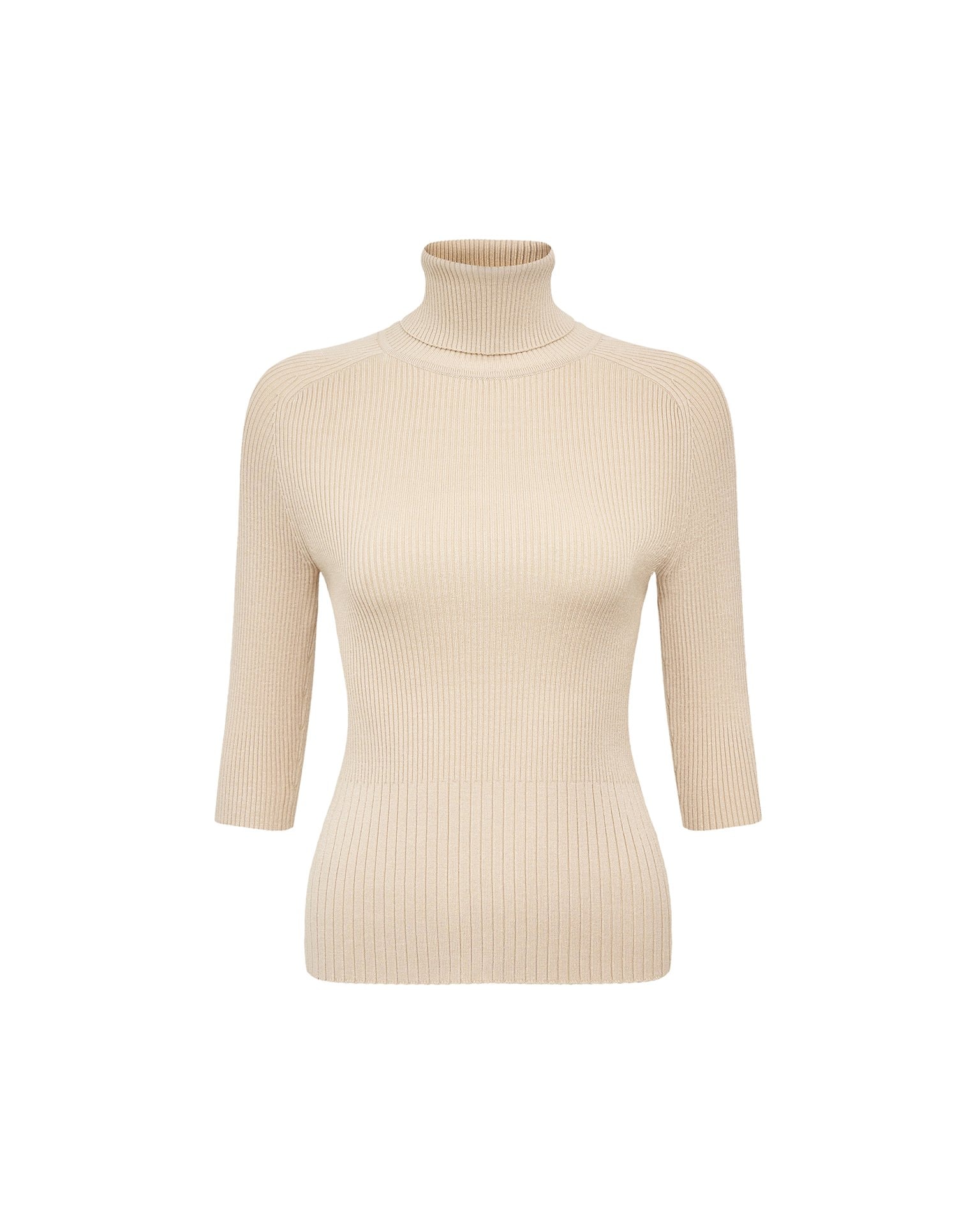 Turtleneck jumper, Pearl — photo 6