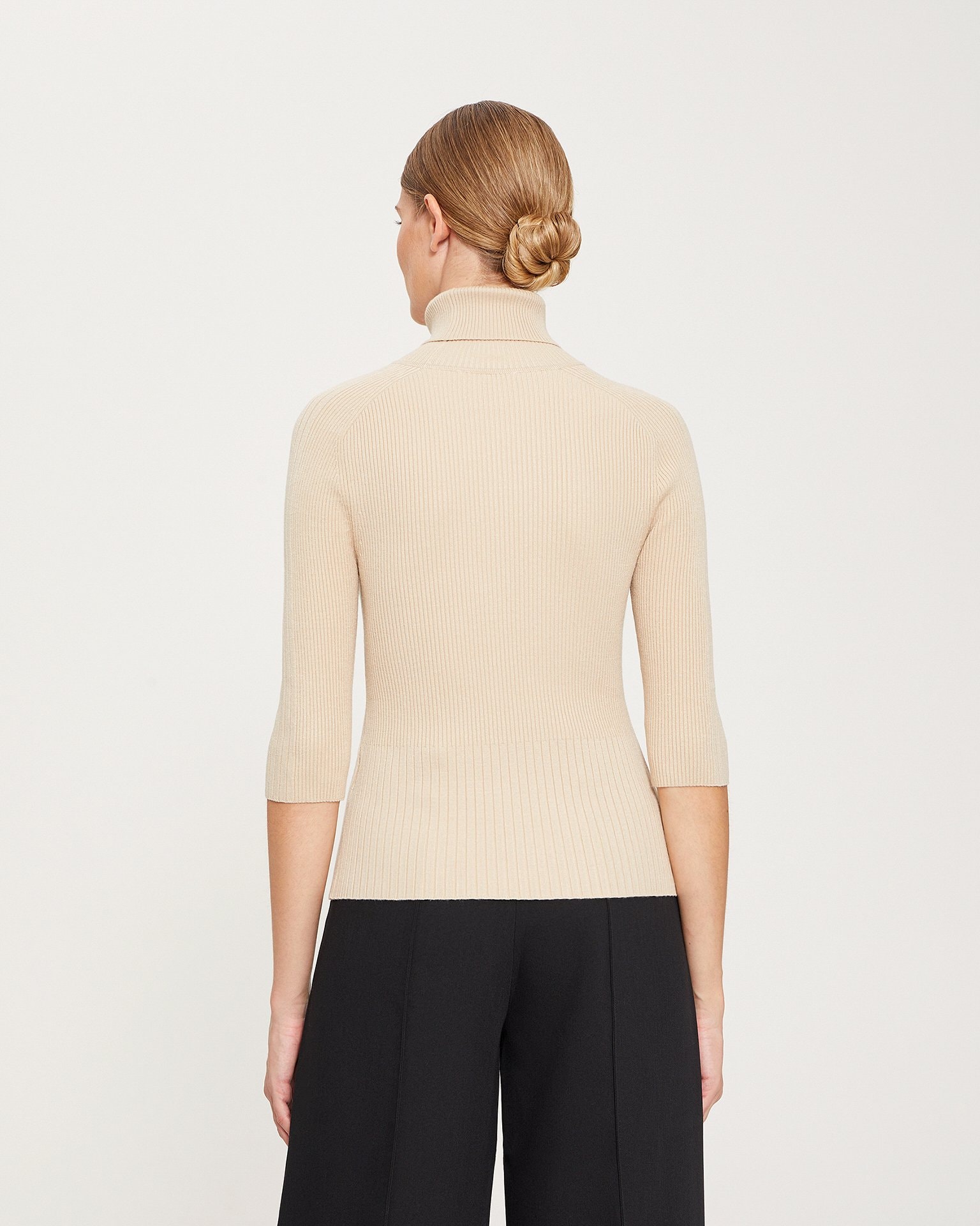 Turtleneck jumper, Pearl — photo 3