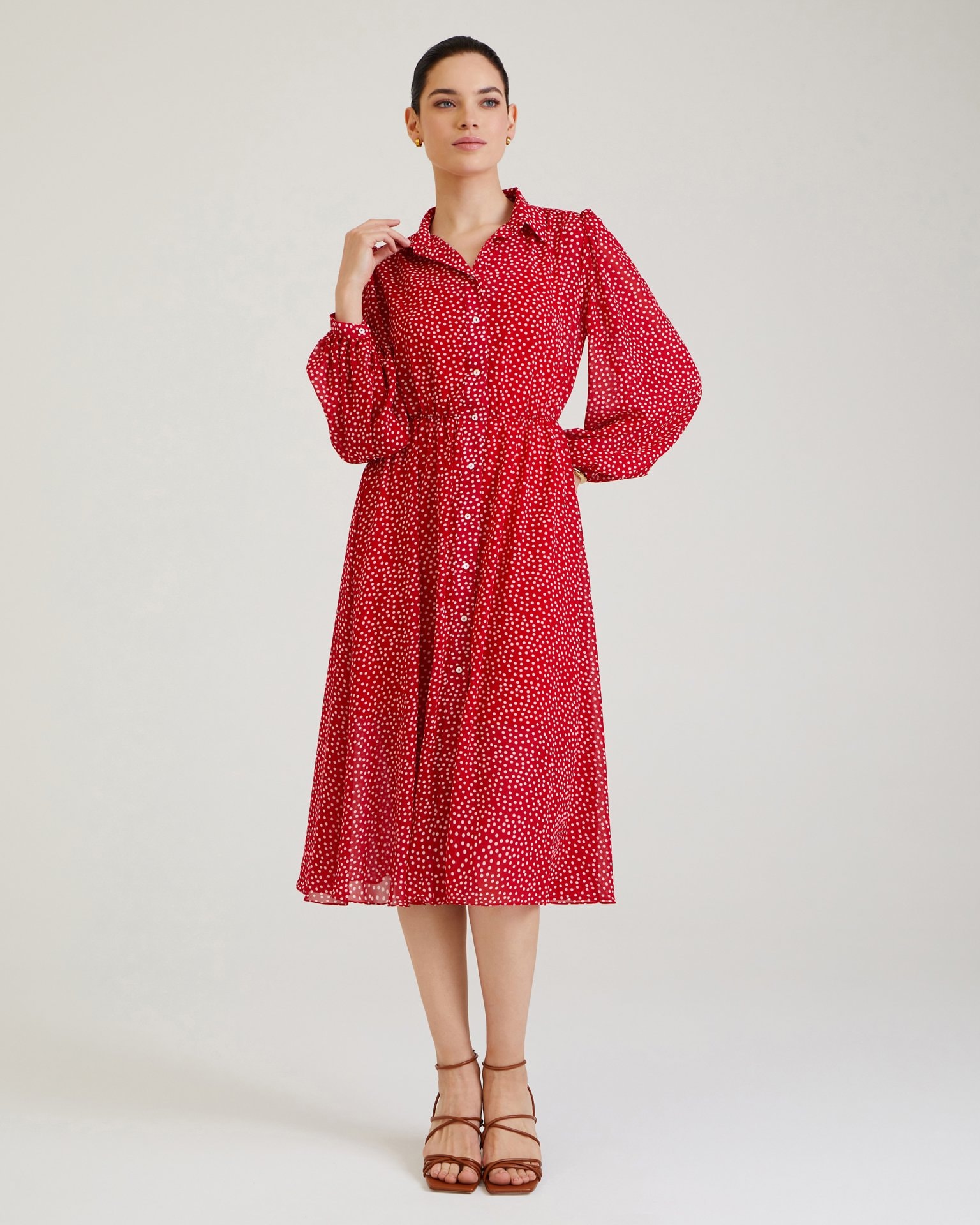 Red dress, Red — photo 2