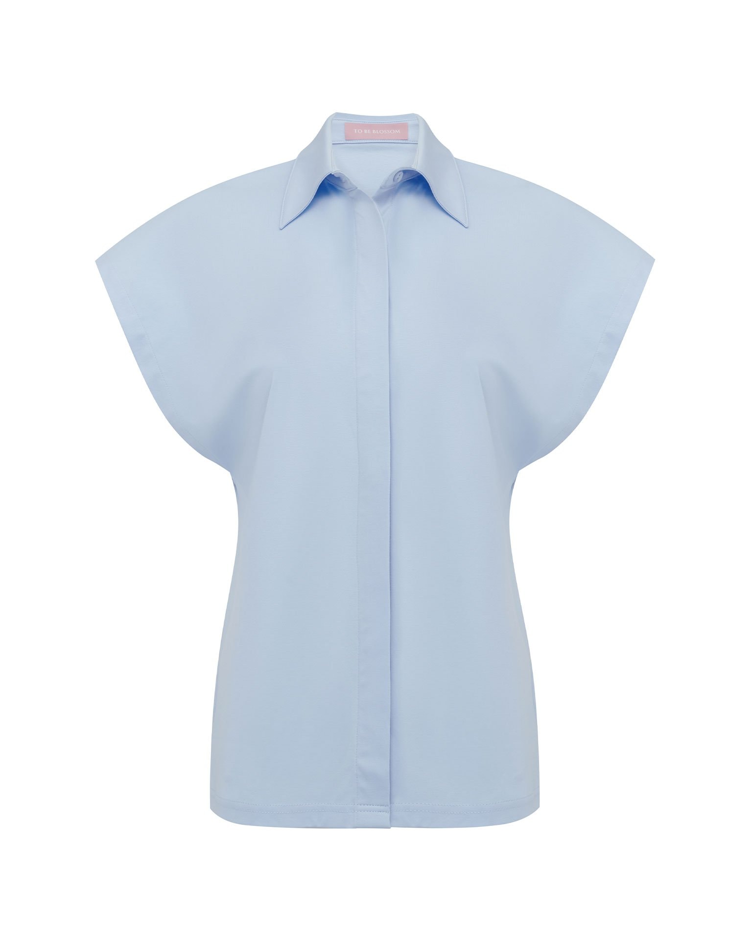 Oversized shirt, Light Blue — photo 2