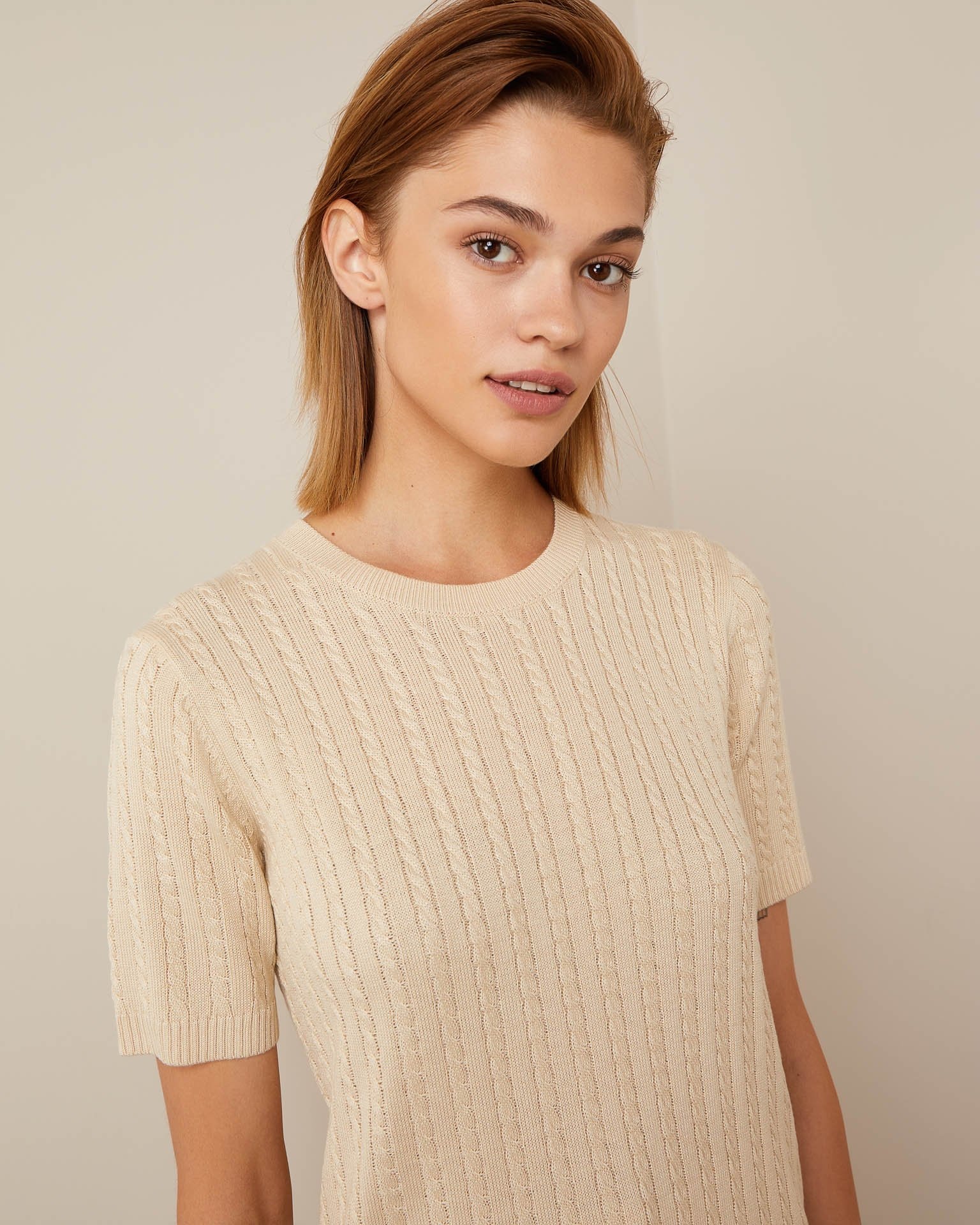Light beige jumper, Light Beige — photo 4