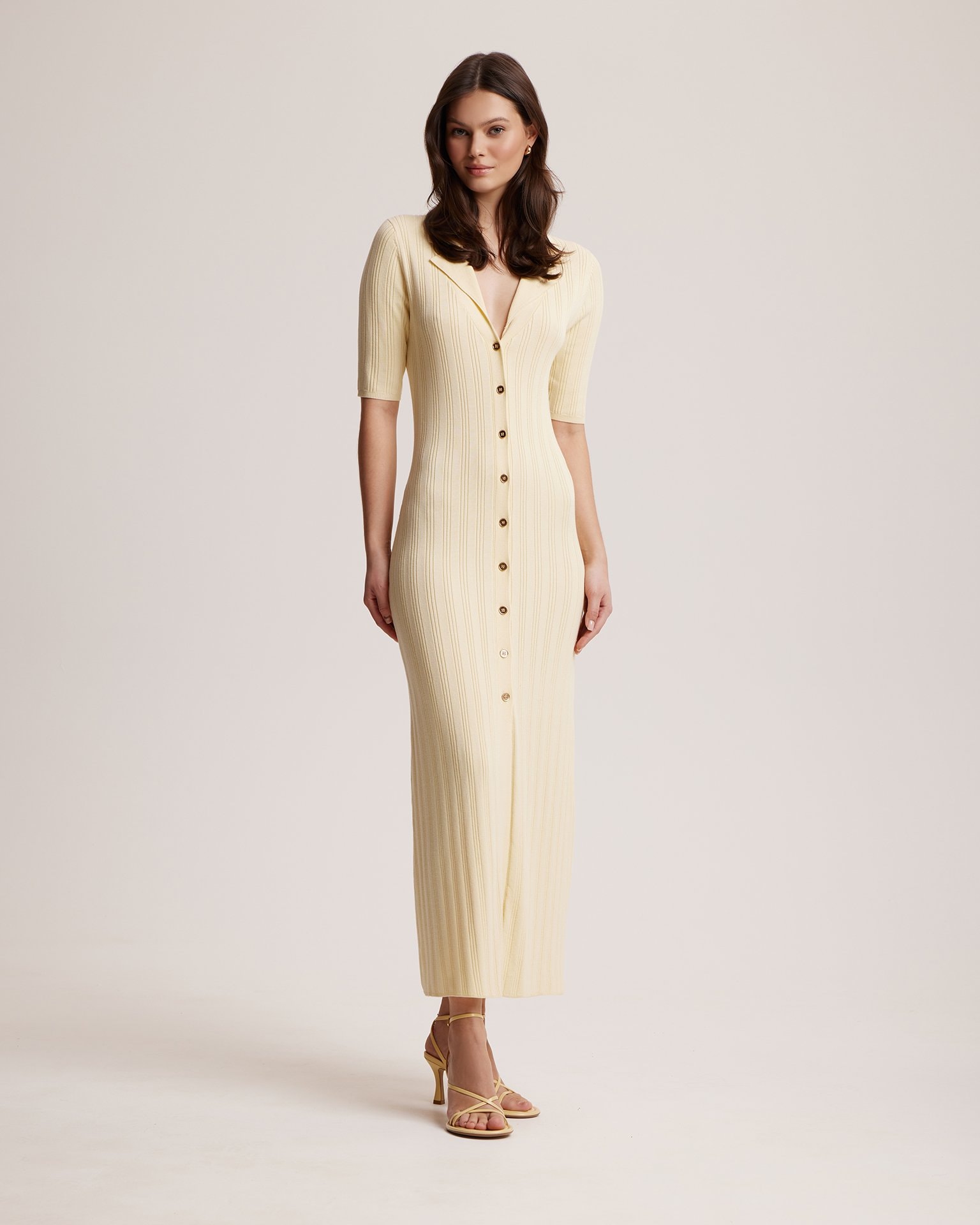 Yellow dress, Yellow — photo 3