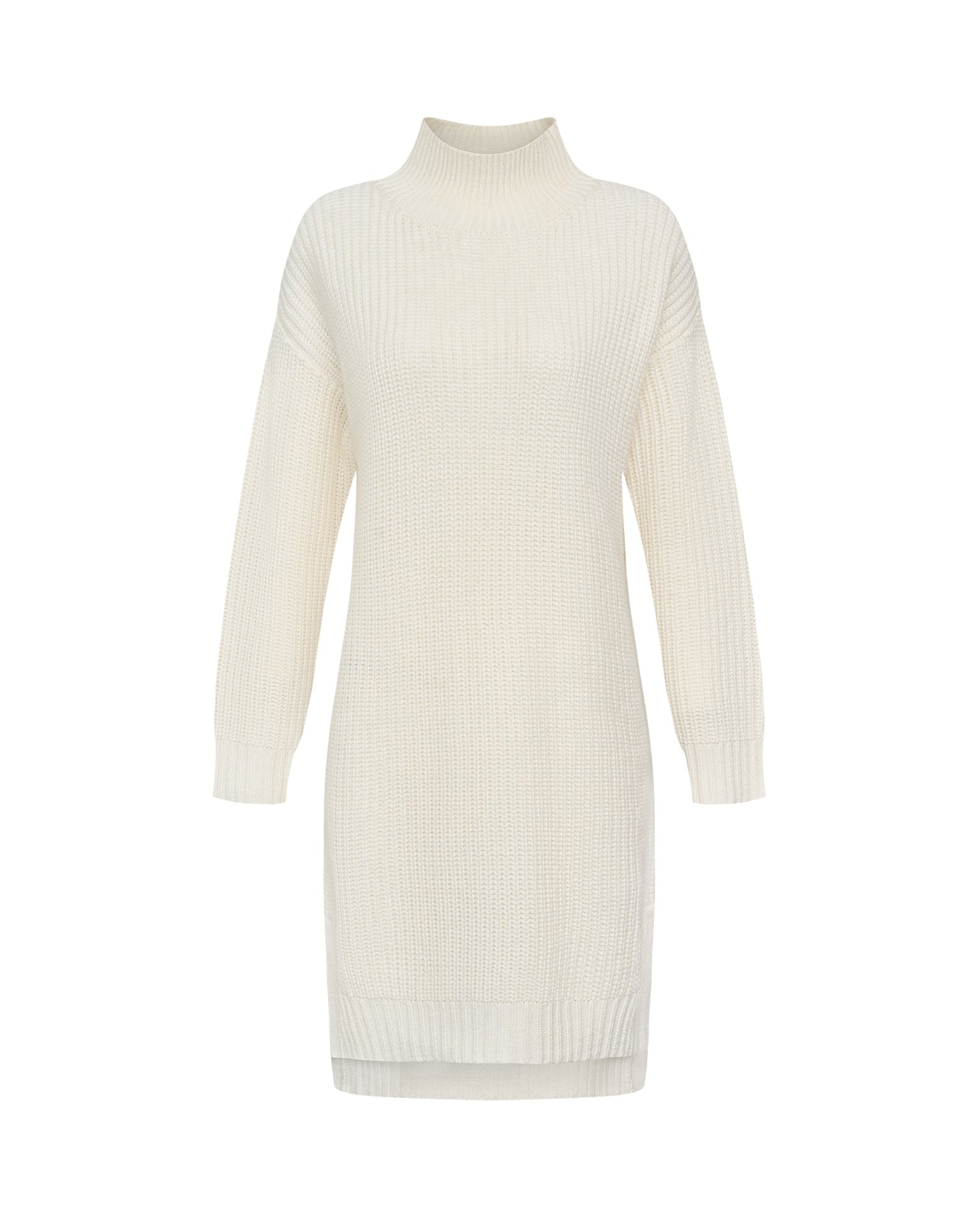 White tunic dress, White — photo 2