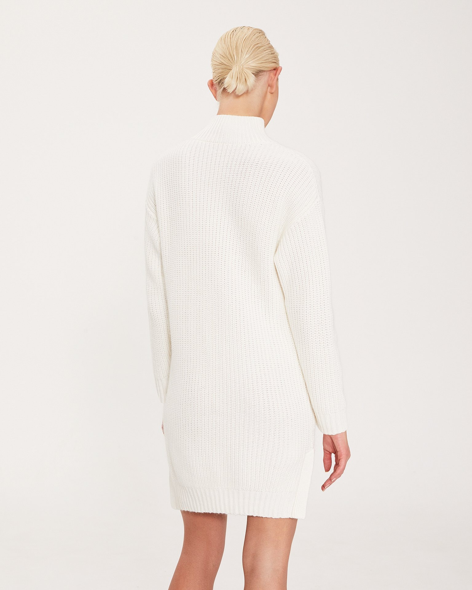 White tunic dress, White — photo 4