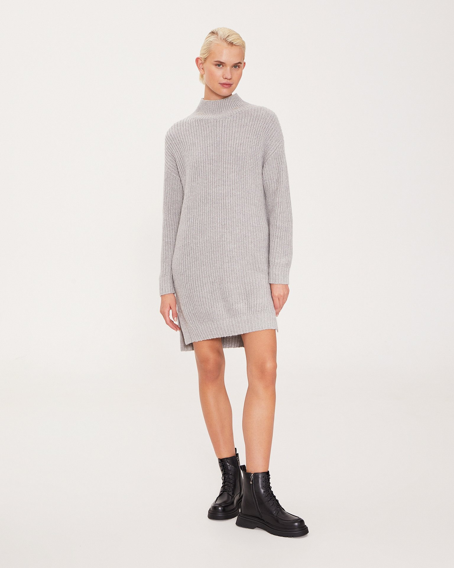 Oversize dress, Light Grey — photo 2