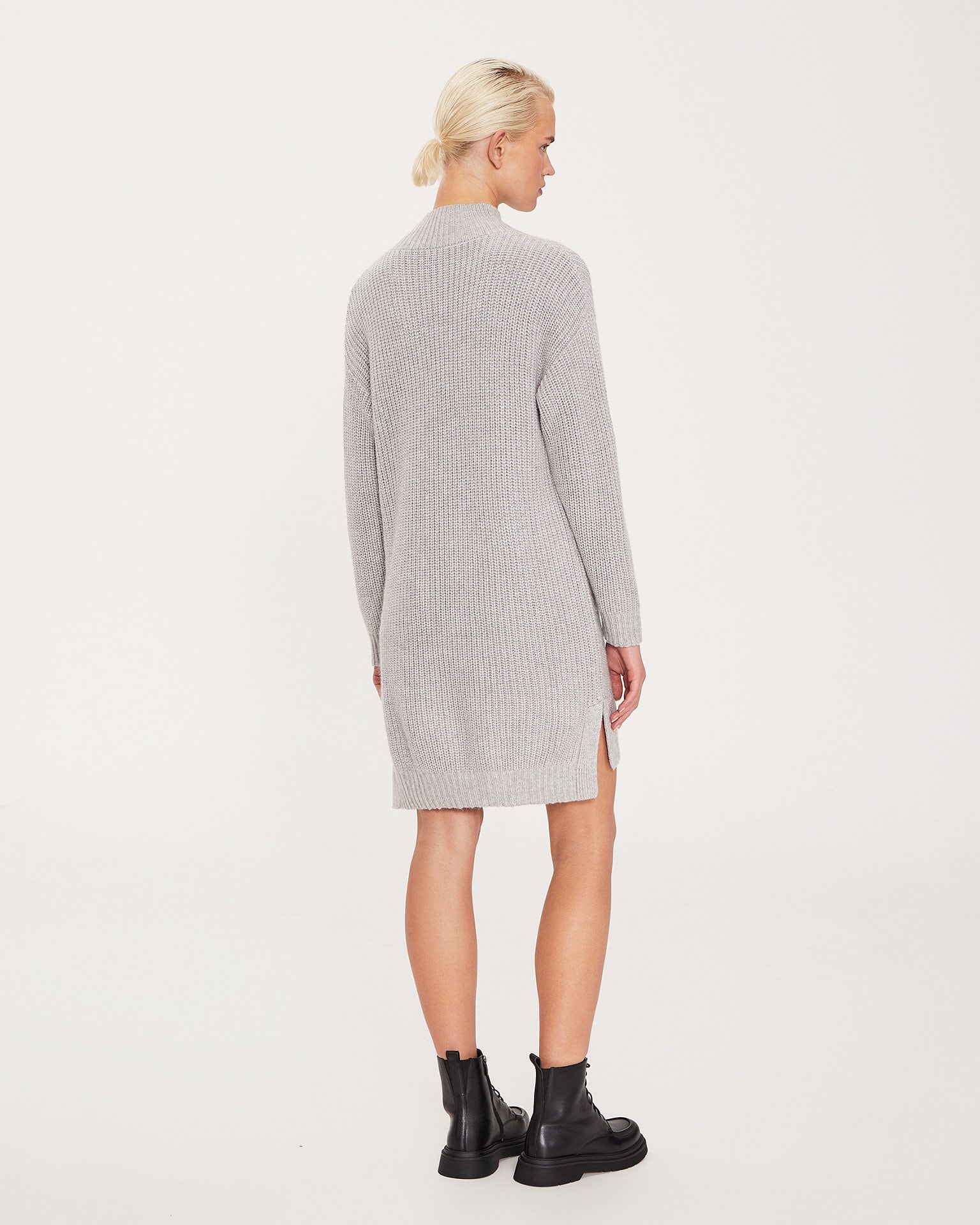 Oversize dress, Light Grey — photo 4