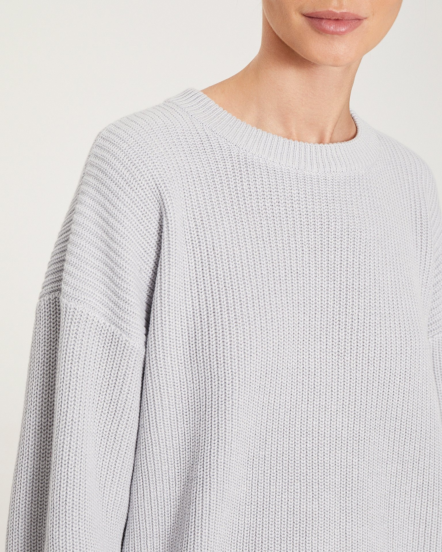 Relaxed-fit sweater, Grey — photo 7