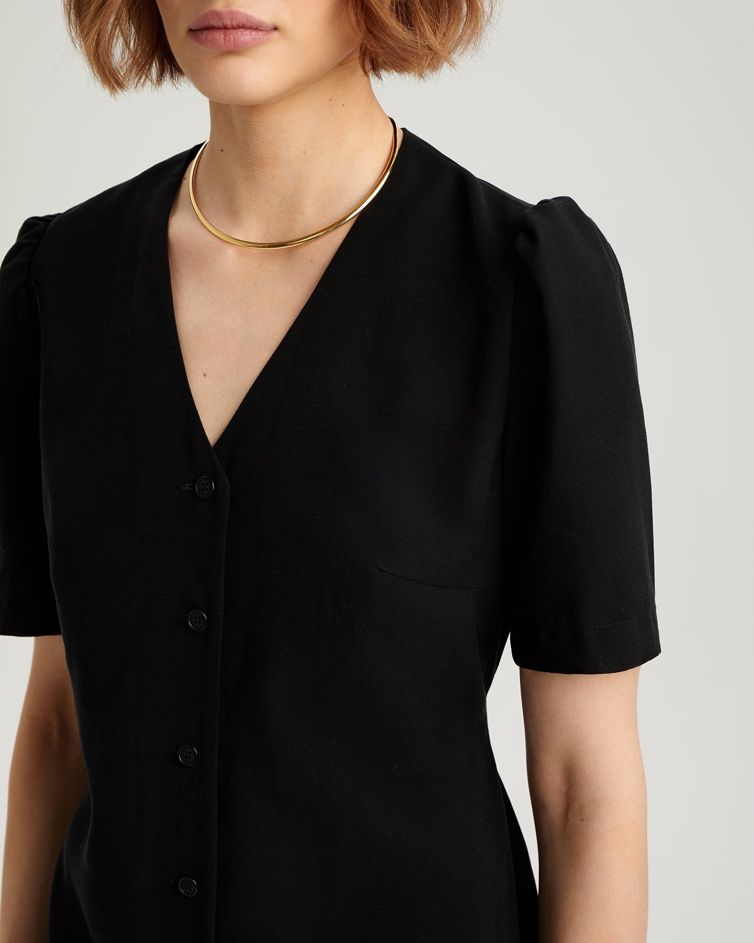 Robe Dress, Black — photo 7
