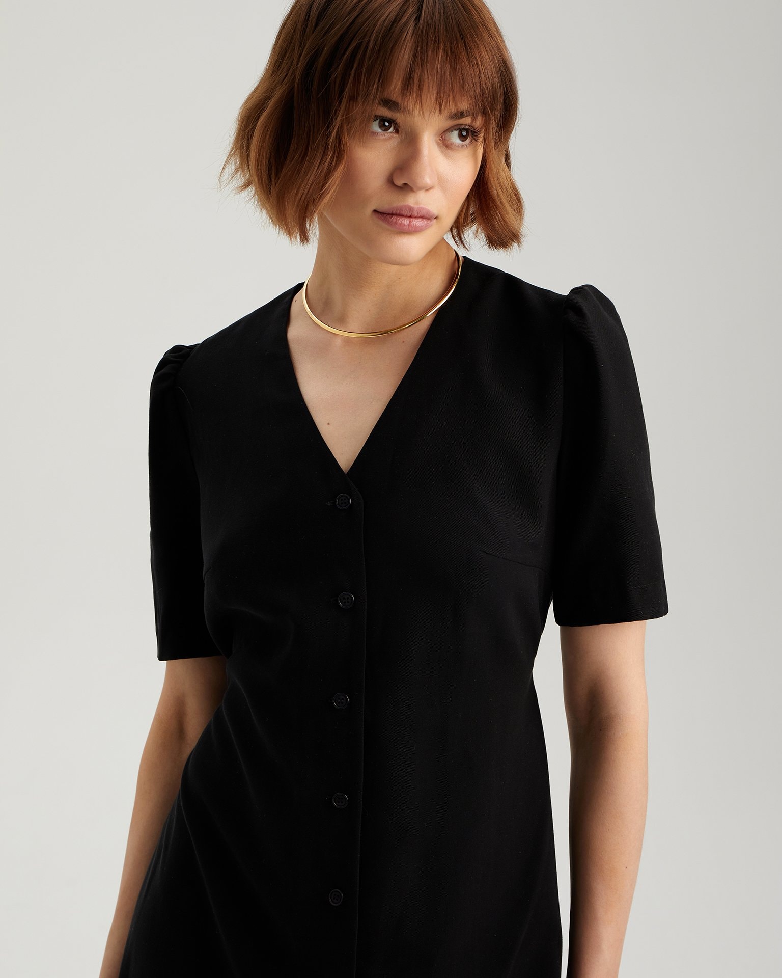 Robe Dress, Black — photo 6