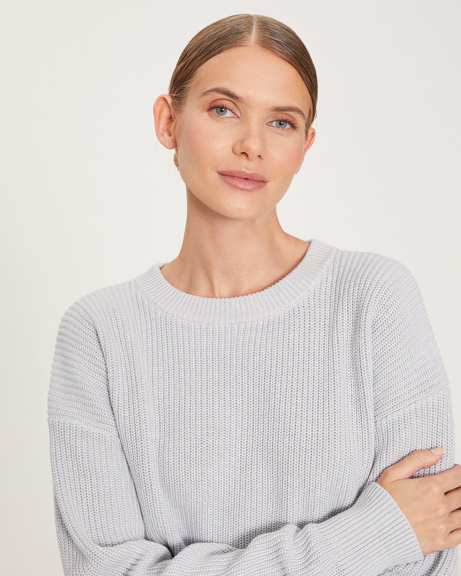 Relaxed-fit sweater, Grey — photo 6