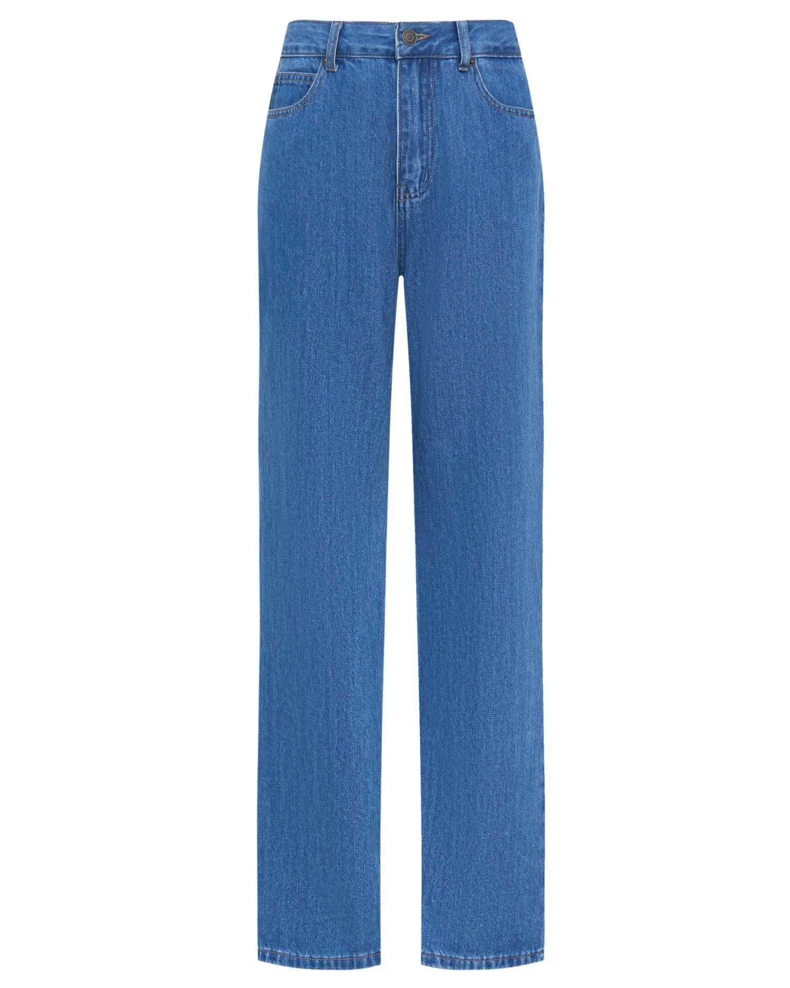 Wide-leg jeans, Blue — photo 3