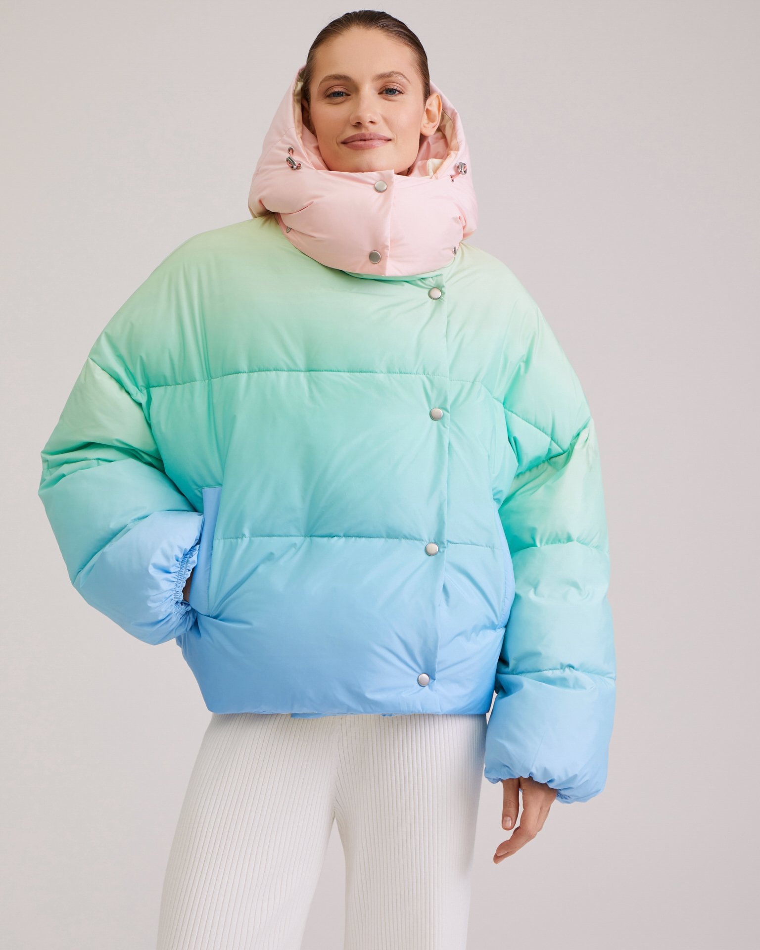 Hyper-volume jacket, Multicolour