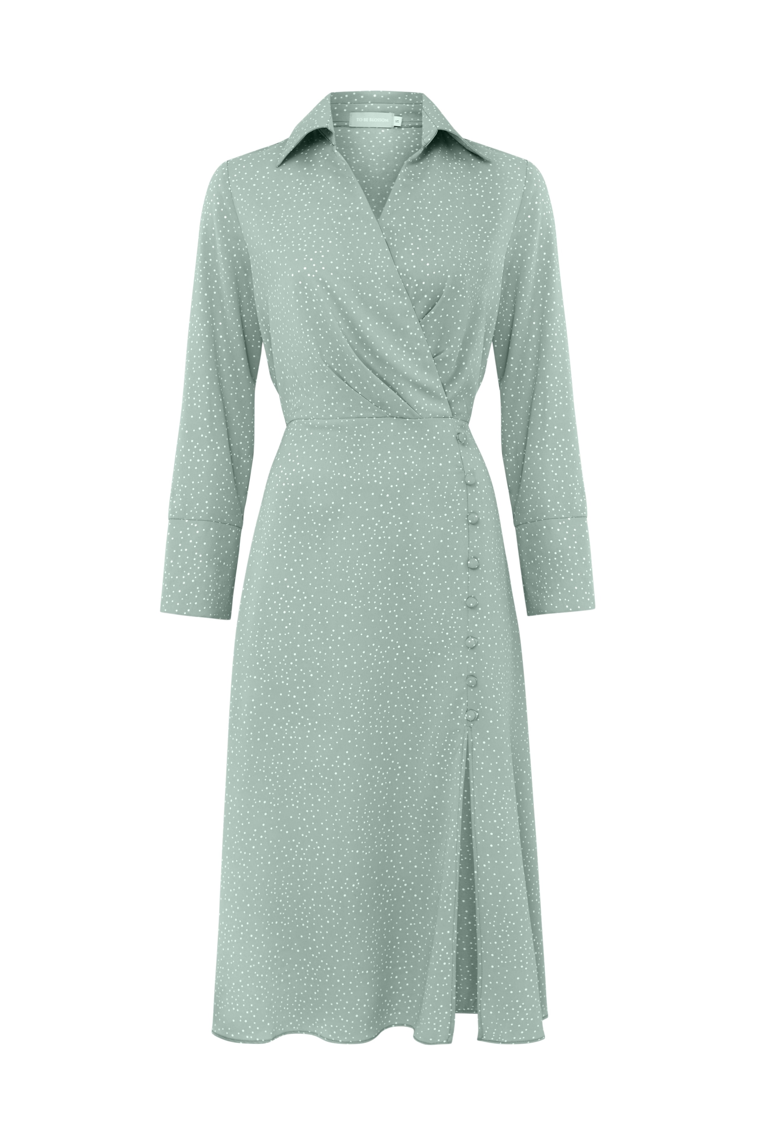 Wrap dress, Light Green