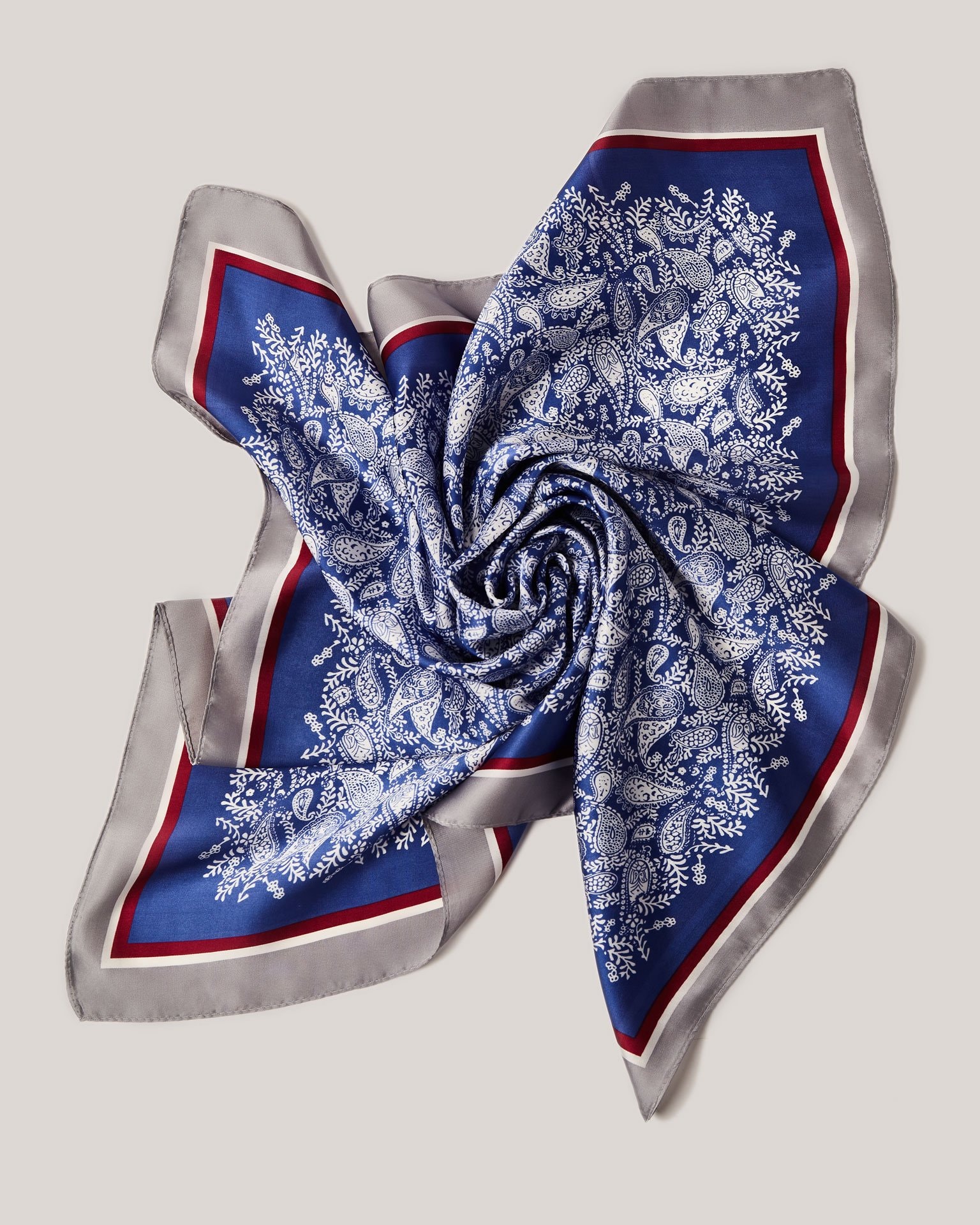Blue scarf, Light Blue