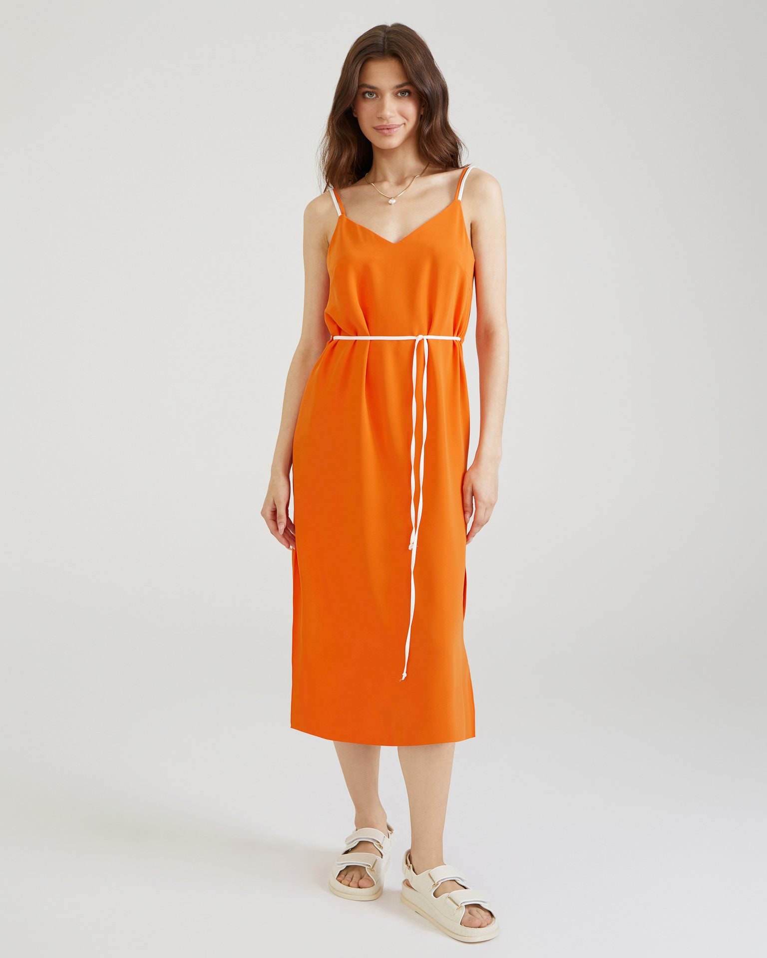Vibrant dress, Orange — photo 2