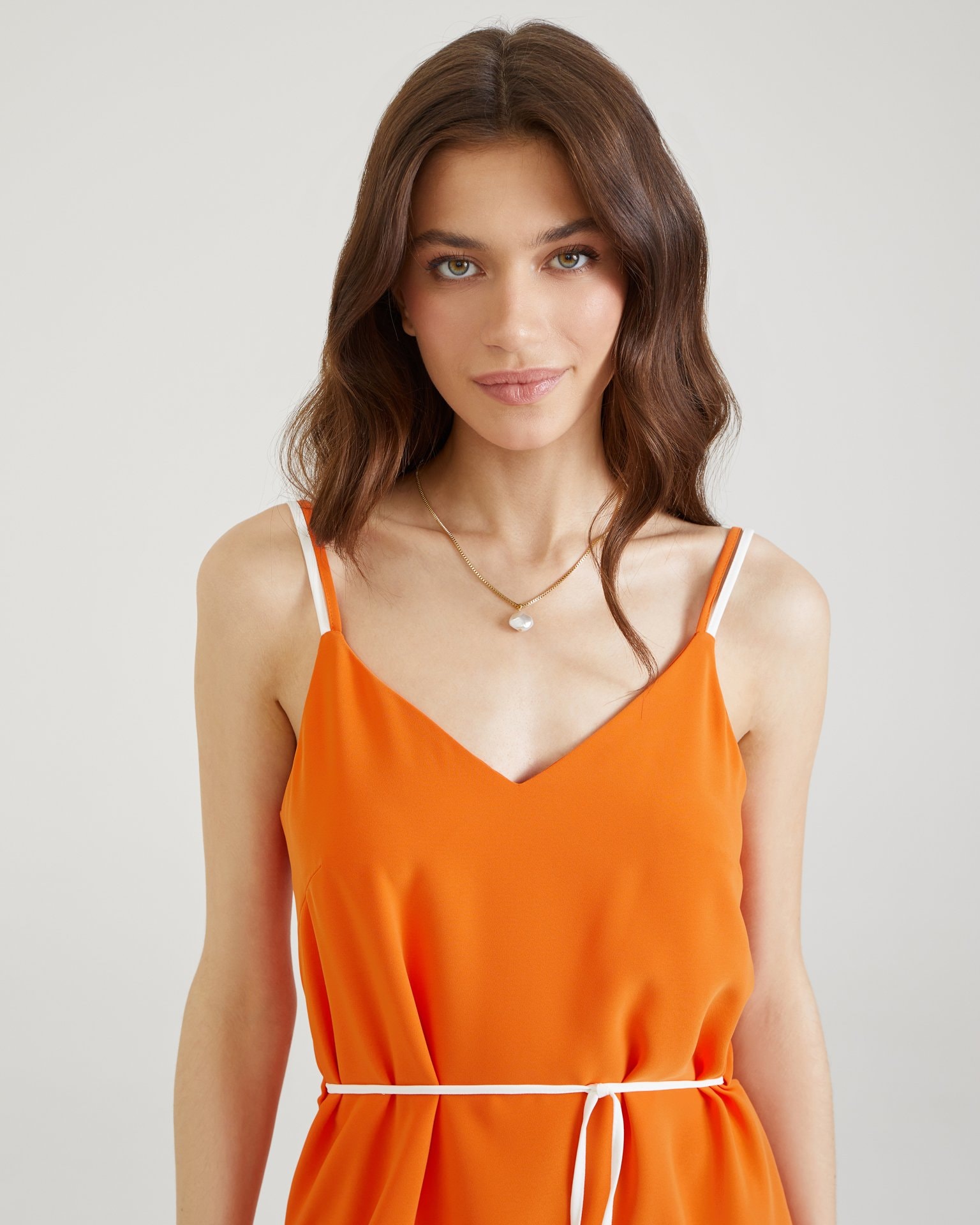 Vibrant dress, Orange — photo 4