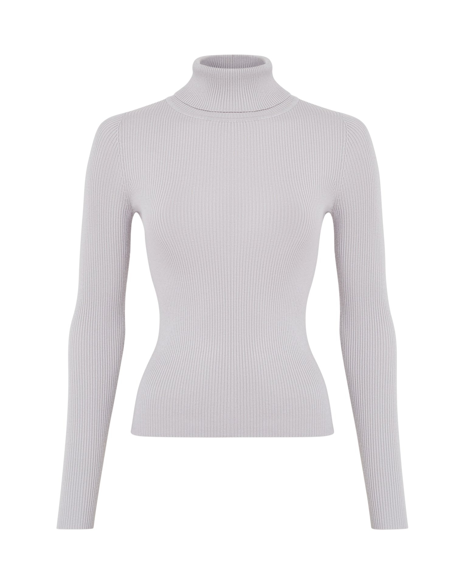 Turtleneck jumper, Grey — photo 7