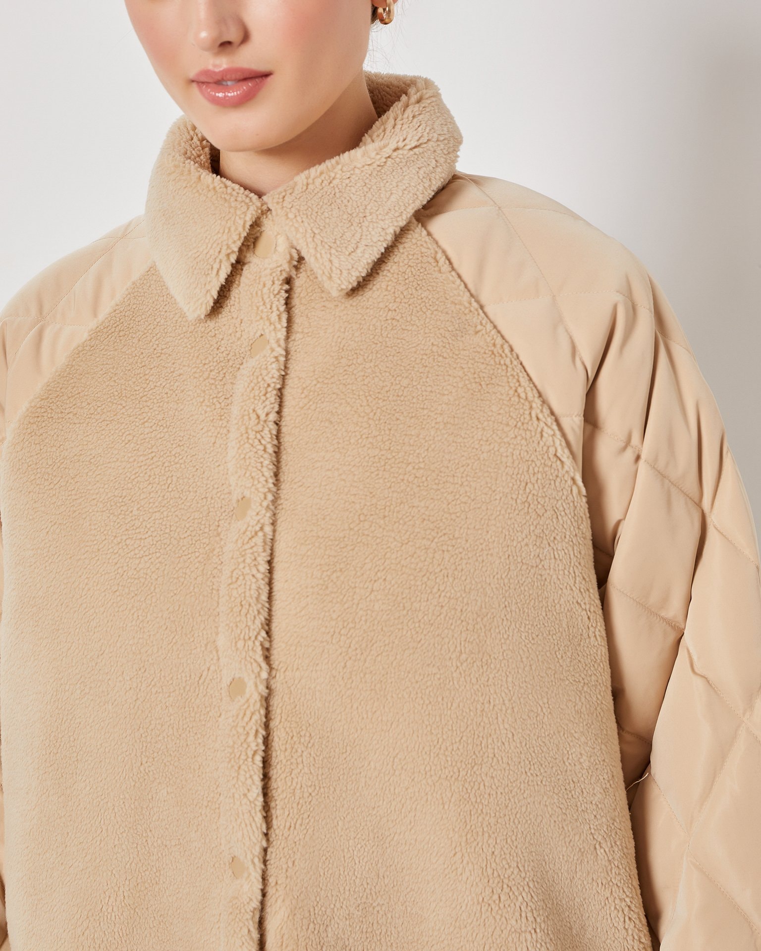 Shirt-style jacket, Brown — photo 7
